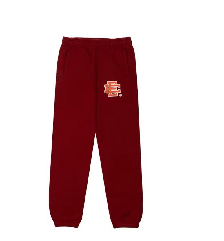 Eric Emanuel Eric Emanuel EE red w orange sweatpants cuffed large Size US 32 / EU 48 - 1 Thumbnail