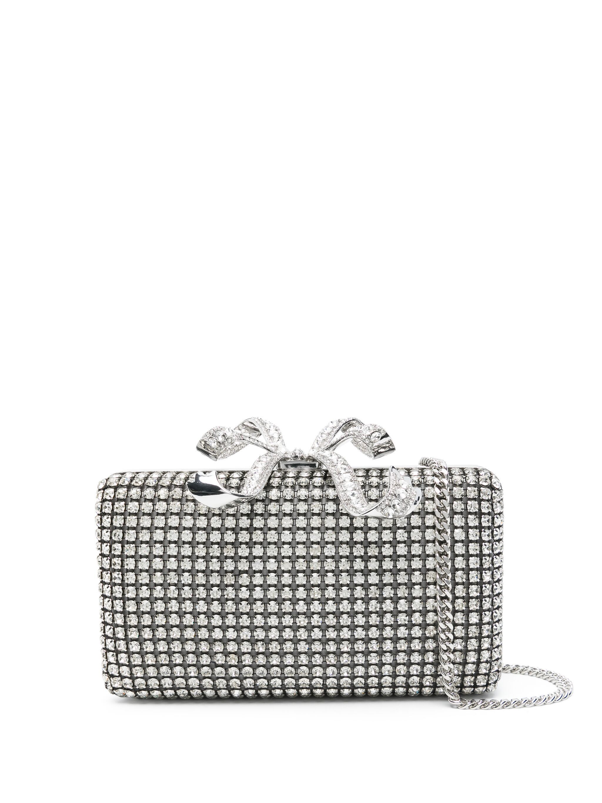 Self Portrait Clear Top Handle Clutch Bag Clutch Bags 600062461wht