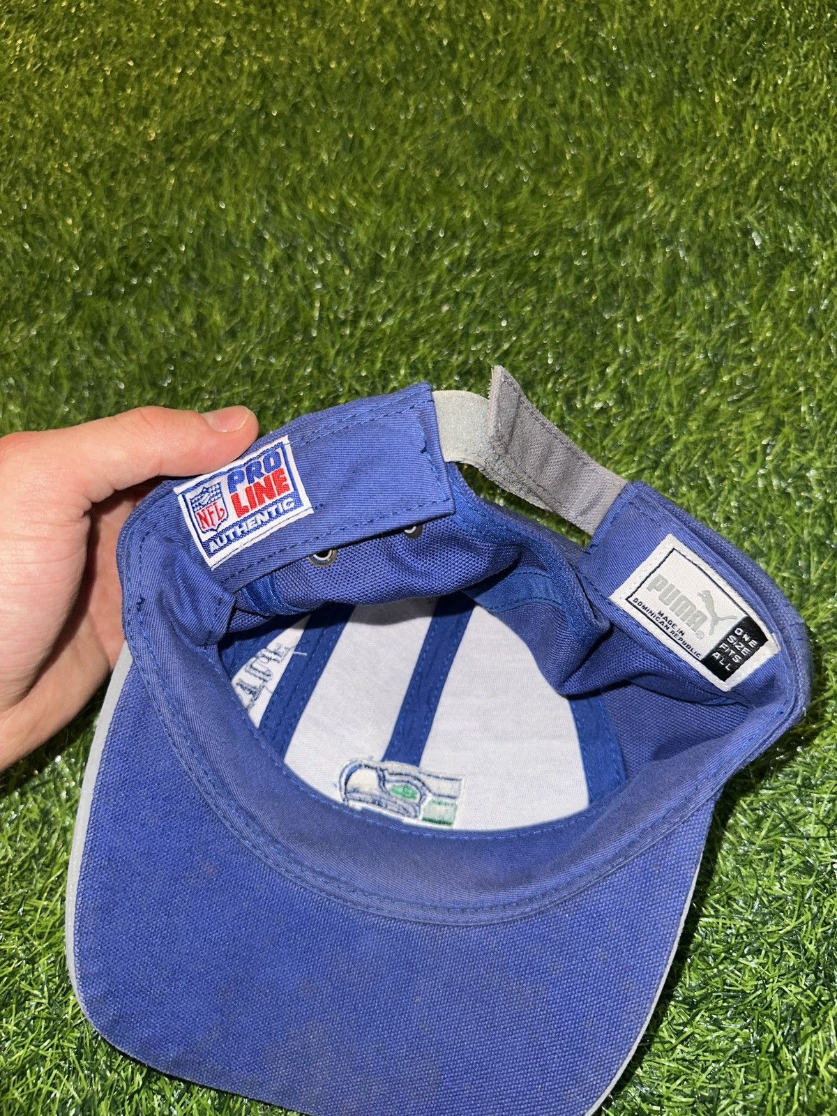 NFL Vintage nfl seattle seahawks puma velcro hat Size ONE SIZE - 6 Thumbnail