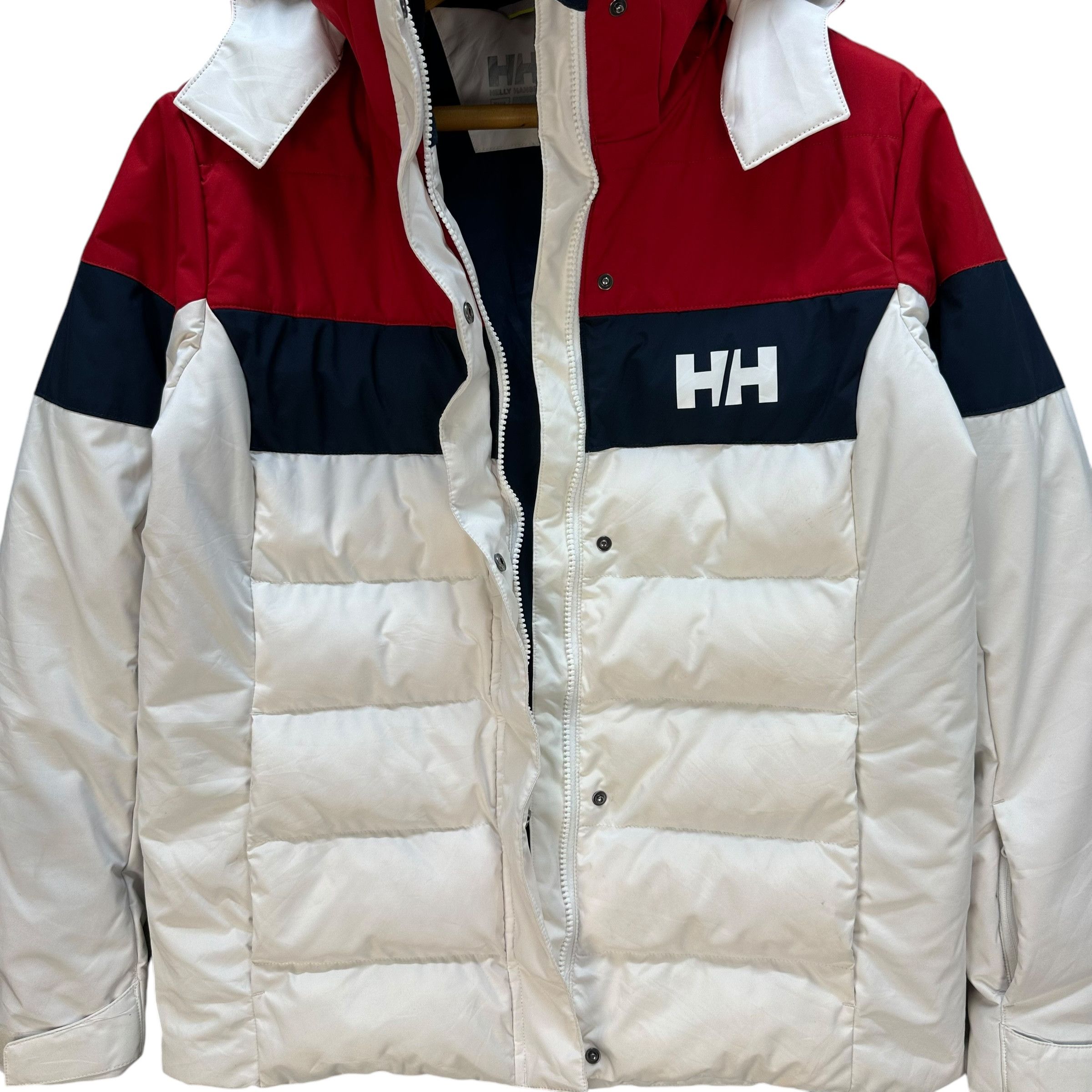 Helly Hansen HELLY HANSEN Colorblock Down Jacket Puffer Jacket #A54-1252 Size M / US 6-8 / IT 42-44 - 10 Thumbnail