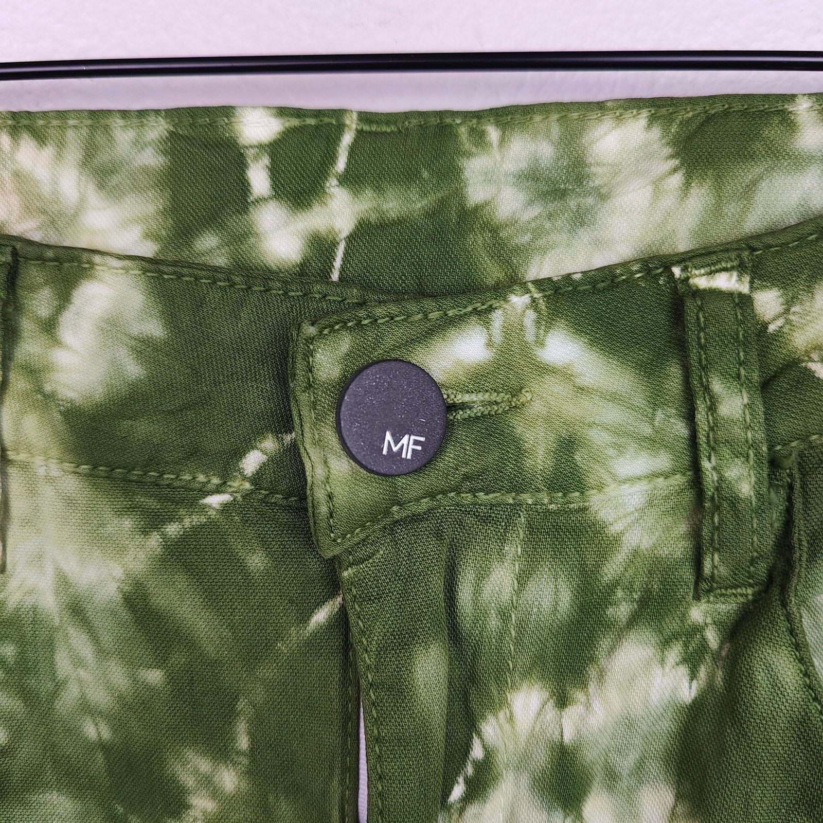 MONFRERE Monfrere Tie Dye Cargo Jeans Mens 30 White Green Size US 30 / EU 46 - 5 Thumbnail