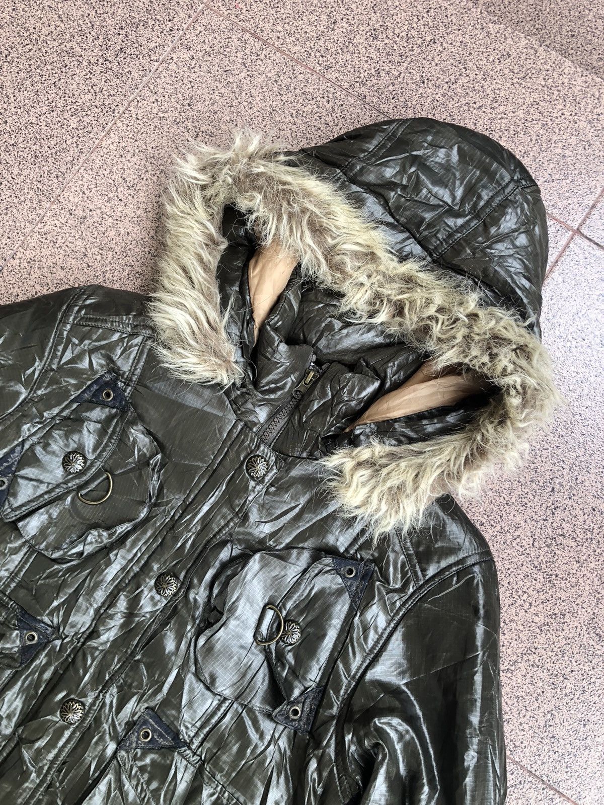 If Six Was Nine Lakish Girl Fur Jacket Raccoon VKeii Style Size US M / EU 48-50 / 2 - 3 Thumbnail