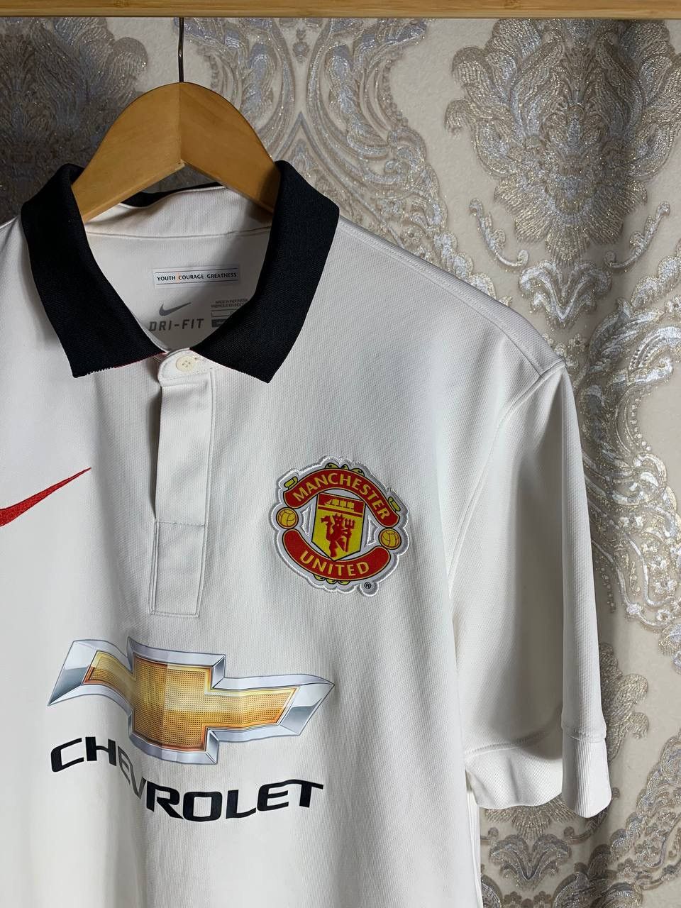 Nike VERY RARE NIKE FC MANCHESTER UNITED ENGLAND SOCCER JERSEY Size US L / EU 52-54 / 3 - 2 Thumbnail