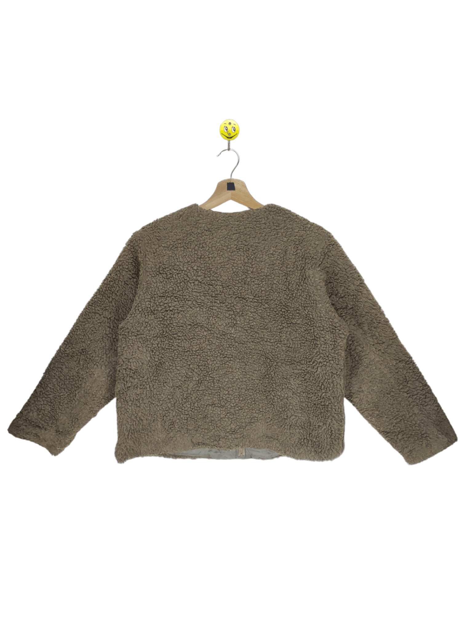 Vintage Steals🔥Vintage Cropped Cardigan Sherpa Jacket by Union Made Size M / US 6-8 / IT 42-44 - 2 Thumbnail