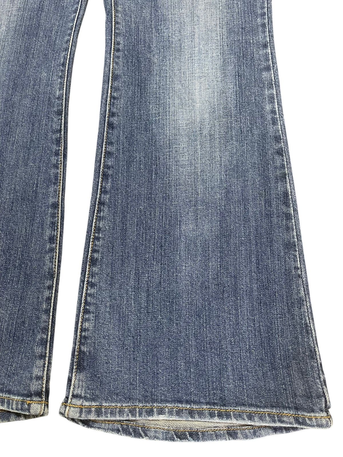 Hypebeast Vintage Japanese Brand Bush Pants Faded Wash Wide Leg Jeans Size US 30 / EU 46 - 8 Thumbnail