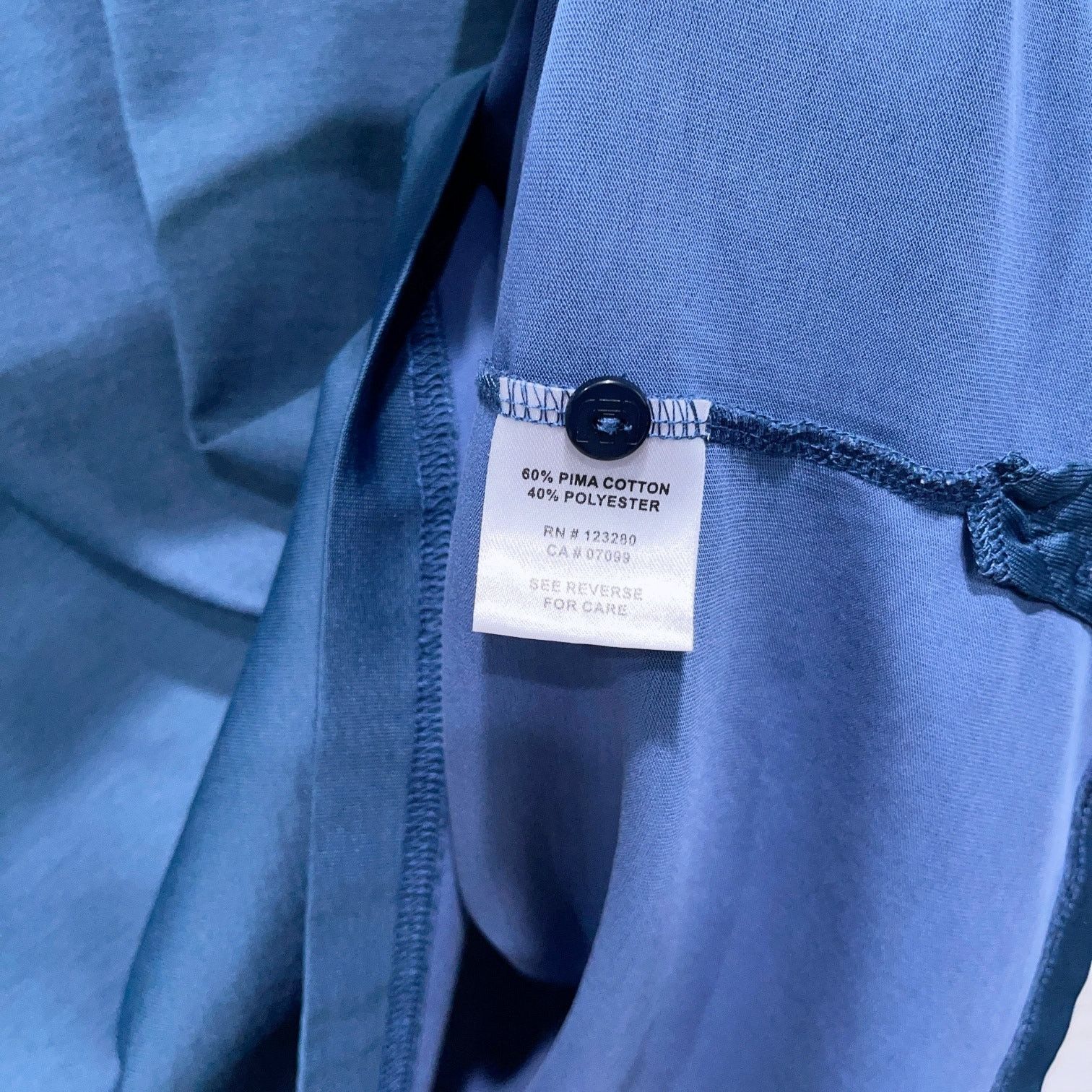 TravisMathew Travis Mathew Performance Golf Polo Shirt Blue L Size US L / EU 52-54 / 3 - 6 Thumbnail