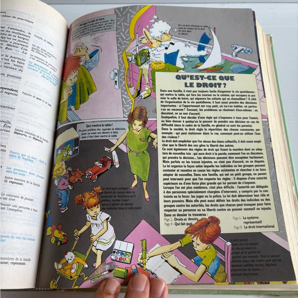Designer Vintage Le Petit Robert pour Enfants (1988 Edition) Size ONE SIZE - 7 Thumbnail