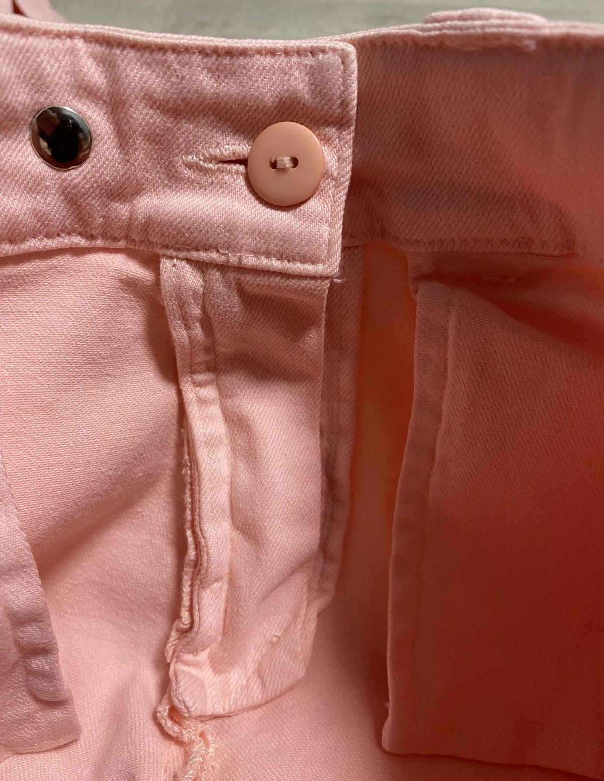 Balenciaga Womens 2012 Balenciaga Pink Slim Stretch Trousers Pant Jeans Size 25" / US 0 / IT 36 - 18 Thumbnail