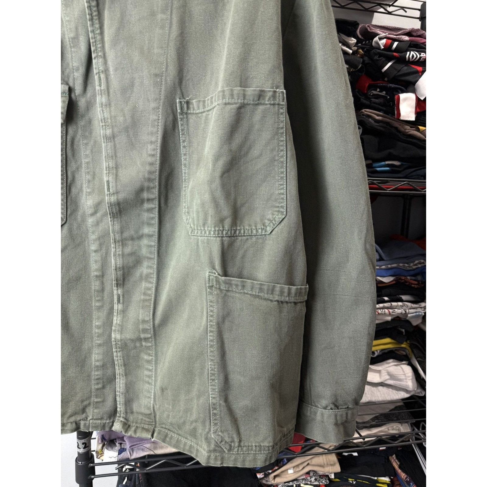 Vintage Rare! 70’s Vintage France Work Jacket Military Size US L / EU 52-54 / 3 - 5 Thumbnail