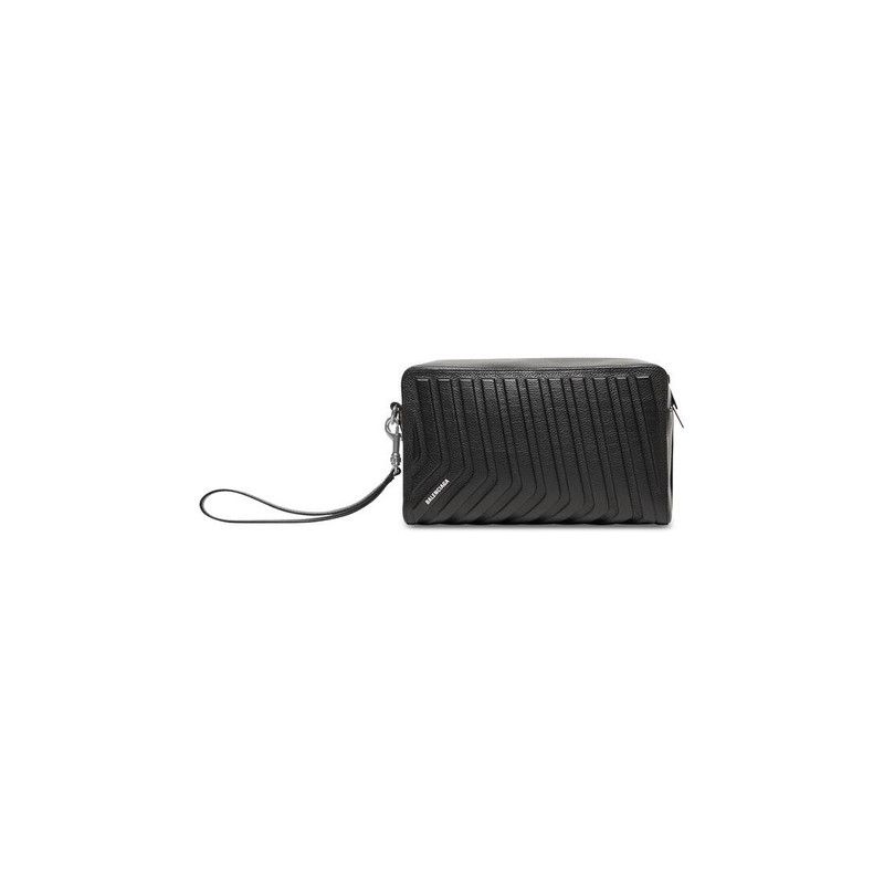 Balenciaga o1srvl11e0226 Size: OS / Car Toiletry Pouch In Black Size ONE SIZE - 1 Thumbnail