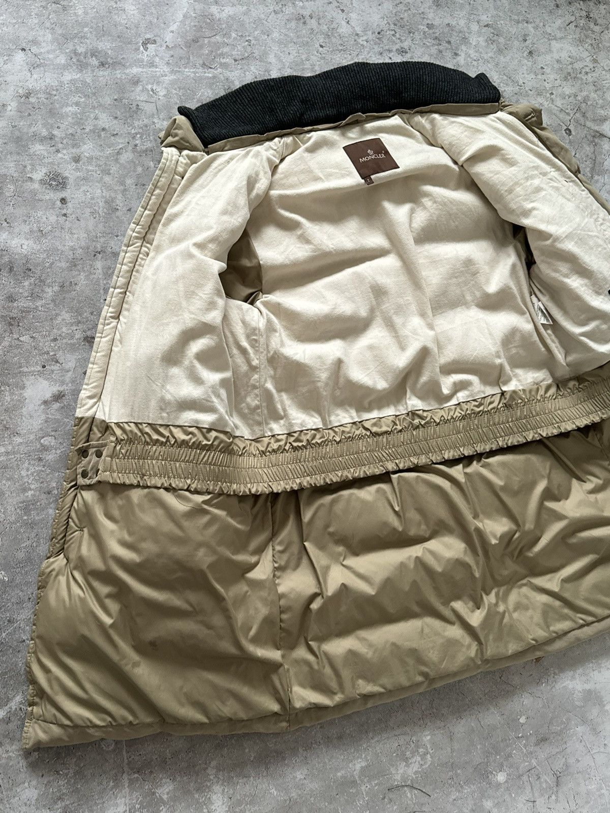 Moncler Moncler Vintage Puffer parka velour Jacket Size US L / EU 52-54 / 3 - 9 Thumbnail