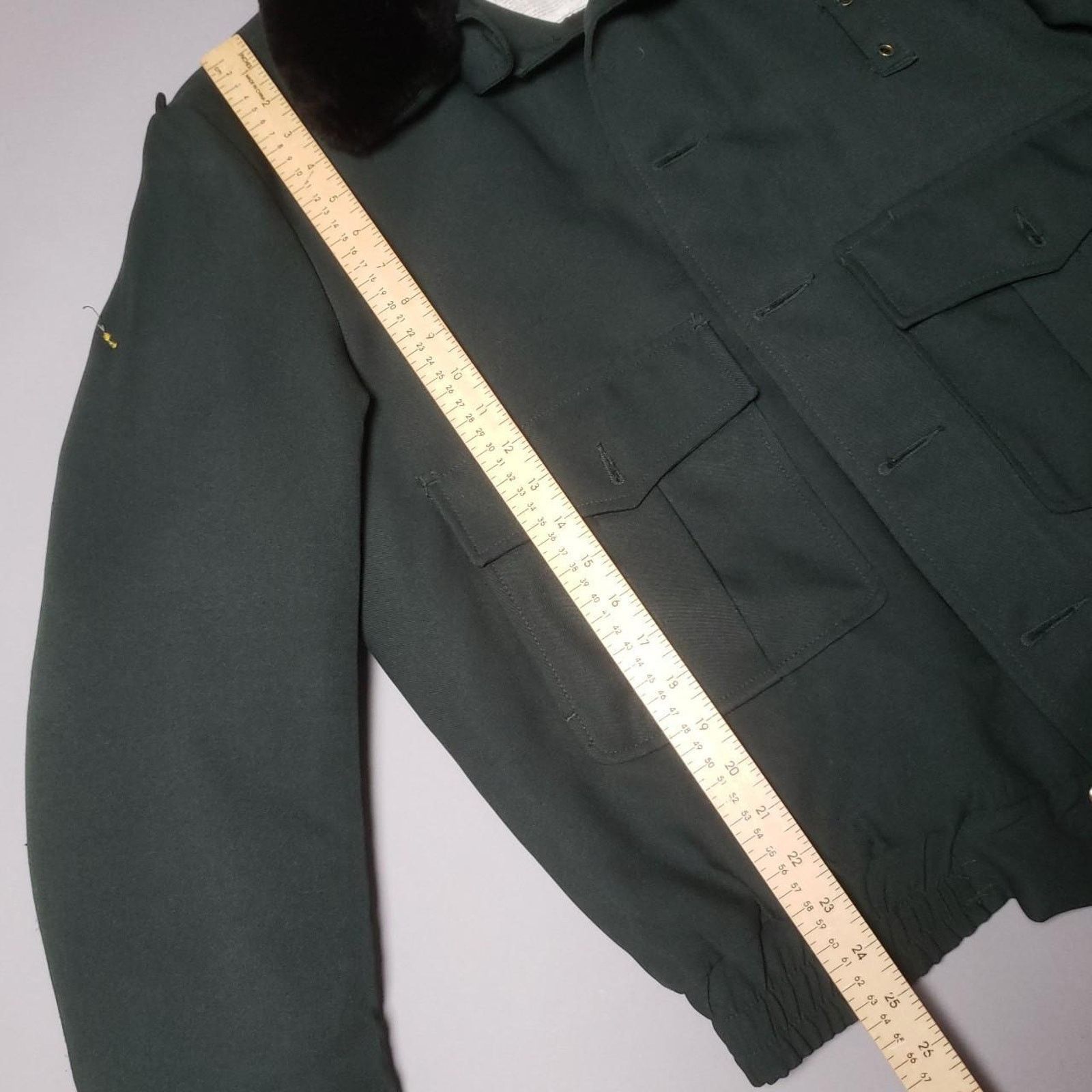 Vintage VINTAGE 70s BLAUER CEILING ZERO BOMBER JACKET 48L MILITARY Size US L / EU 52-54 / 3 - 8 Thumbnail
