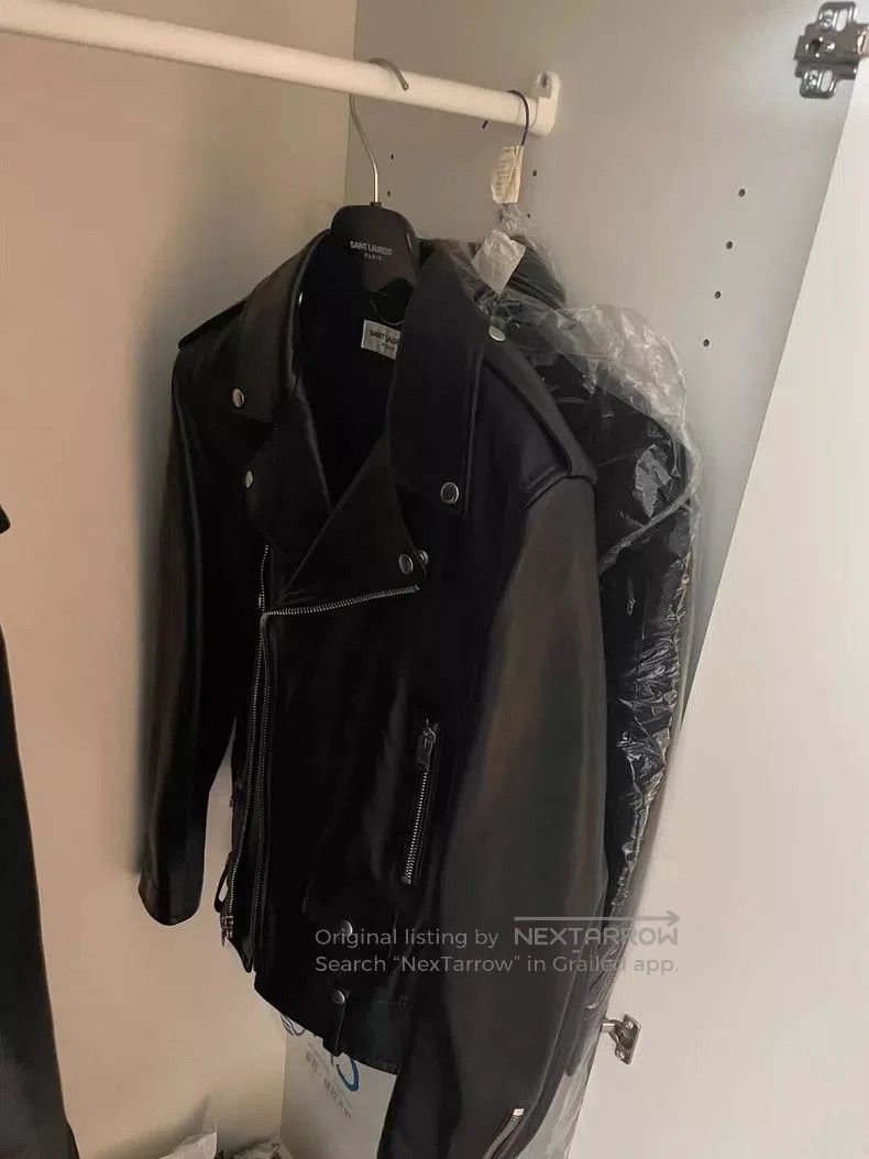 Yves Saint Laurent YSL Saint Laurent Leather Jacket. Size US M / EU 48-50 / 2 - 3 Thumbnail