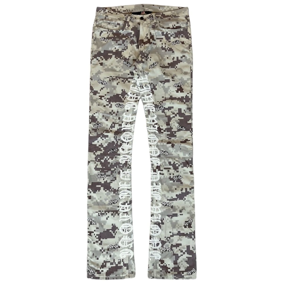 Vlone Vlone Digi Camo Old English Denim Size US 32 / EU 48 - 1 Thumbnail