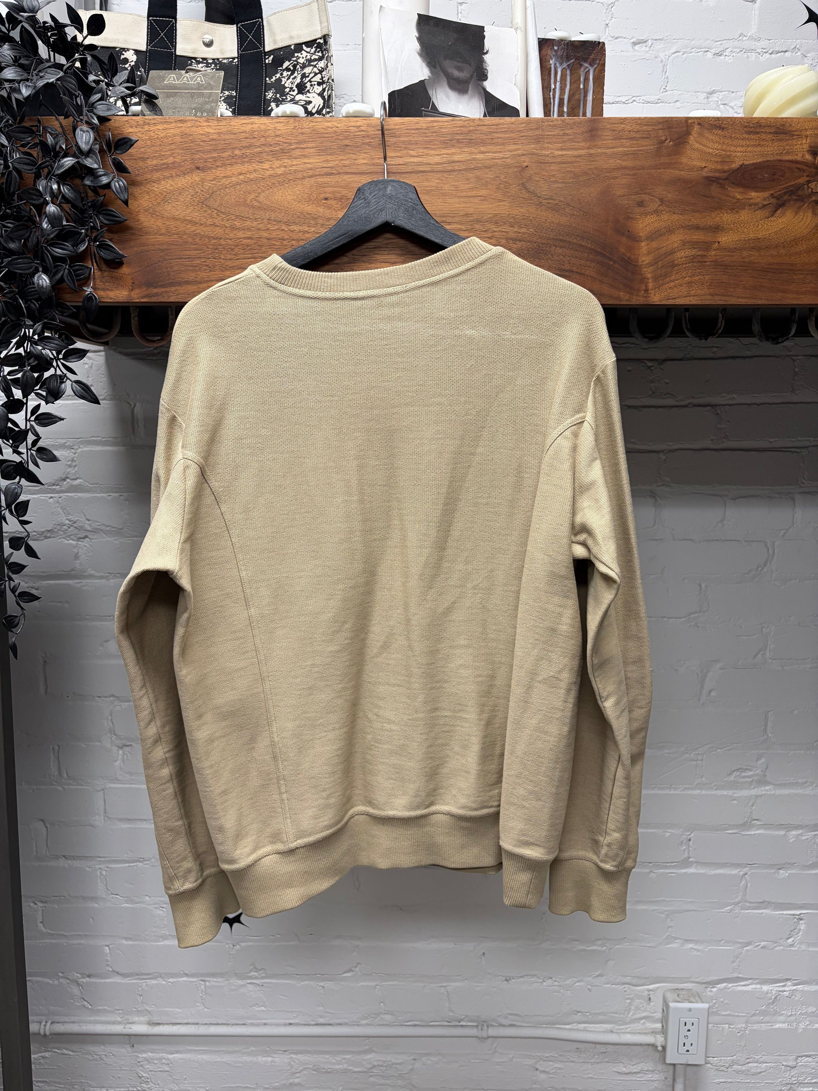 Balmain Balmain ‘Harness Lace’ Military Inspired Tan Brown Sweatshirt Size US M / EU 48-50 / 2 - 4 Thumbnail