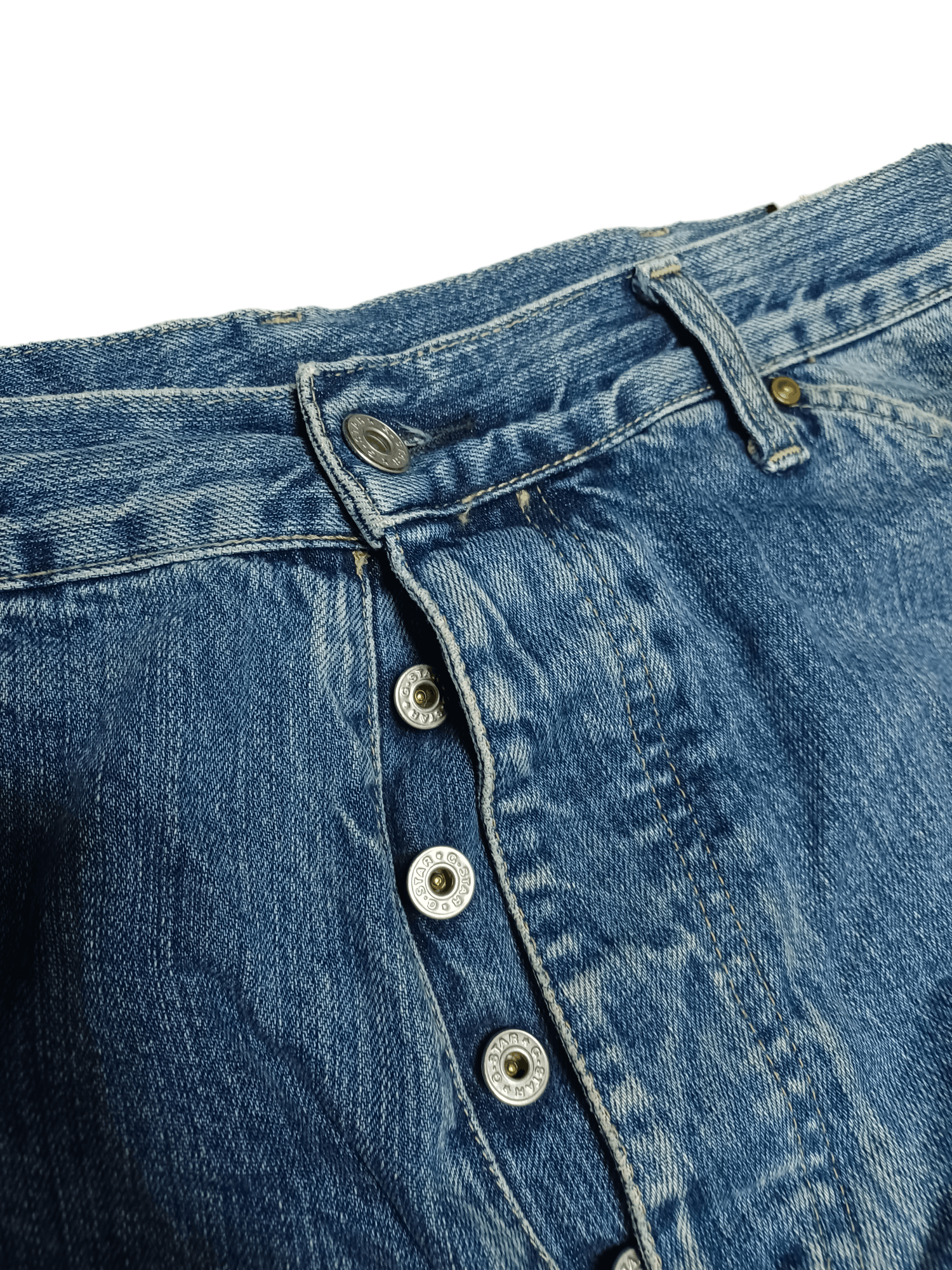 G-Star G STAR RAW VINTAGE JEANS DENIM DOUBLE KNEE Size US 34 / EU 50 - 3 Thumbnail