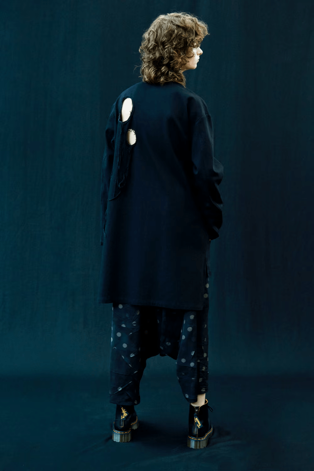 Yohji Yamamoto Yohji Yamamoto Y's SS23 Runway Asymmetric Cutout Jacket Size US M / EU 48-50 / 2 - 5 Thumbnail