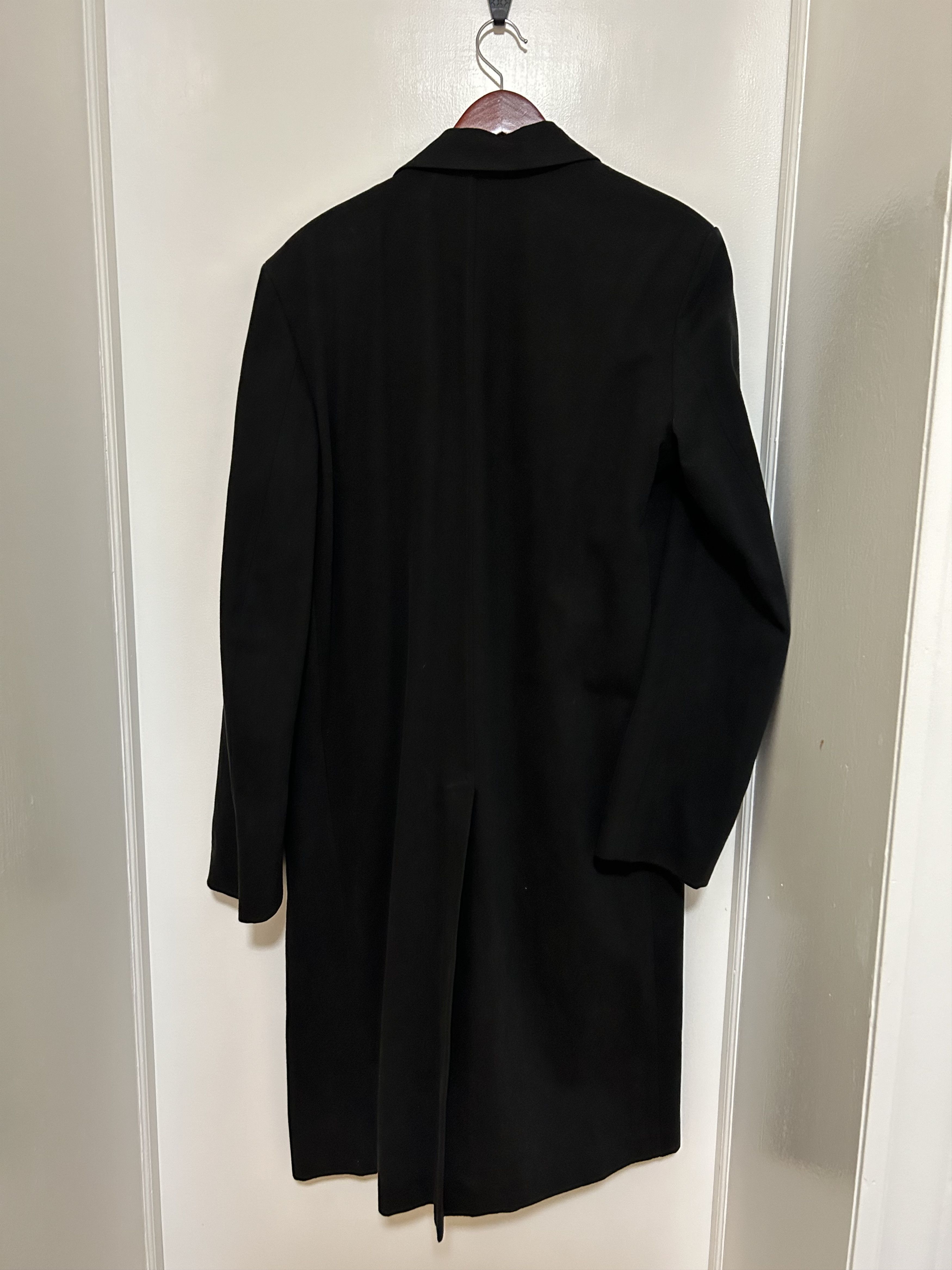 Ann Demeulemeester Heavy Oversized Tailored Trench Coat with Tassels Size US M / EU 48-50 / 2 - 5 Thumbnail