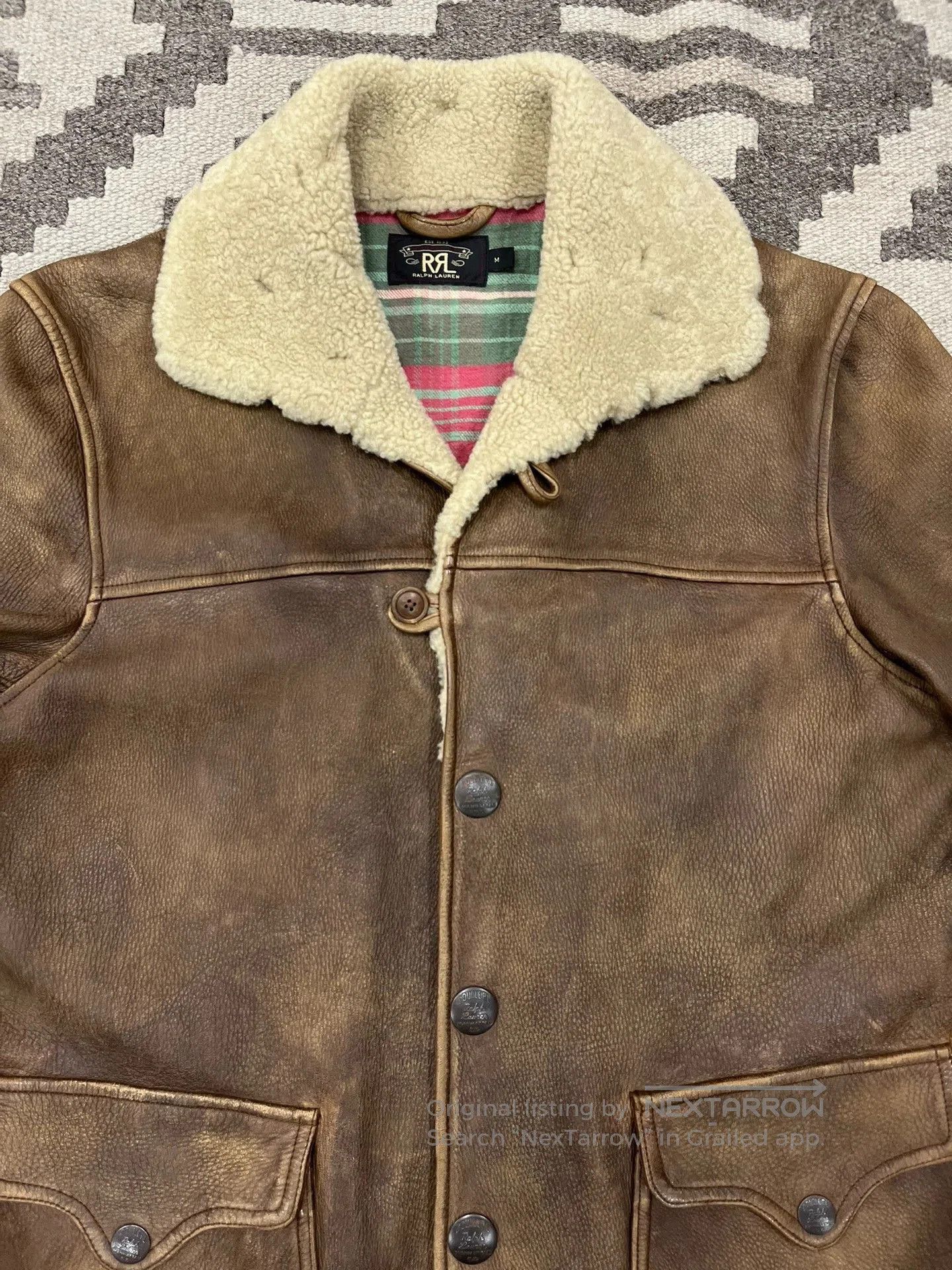RRL Ralph Lauren Ralph Lauren RRL Leather Fur. Size US M / EU 48-50 / 2 - 2 Thumbnail