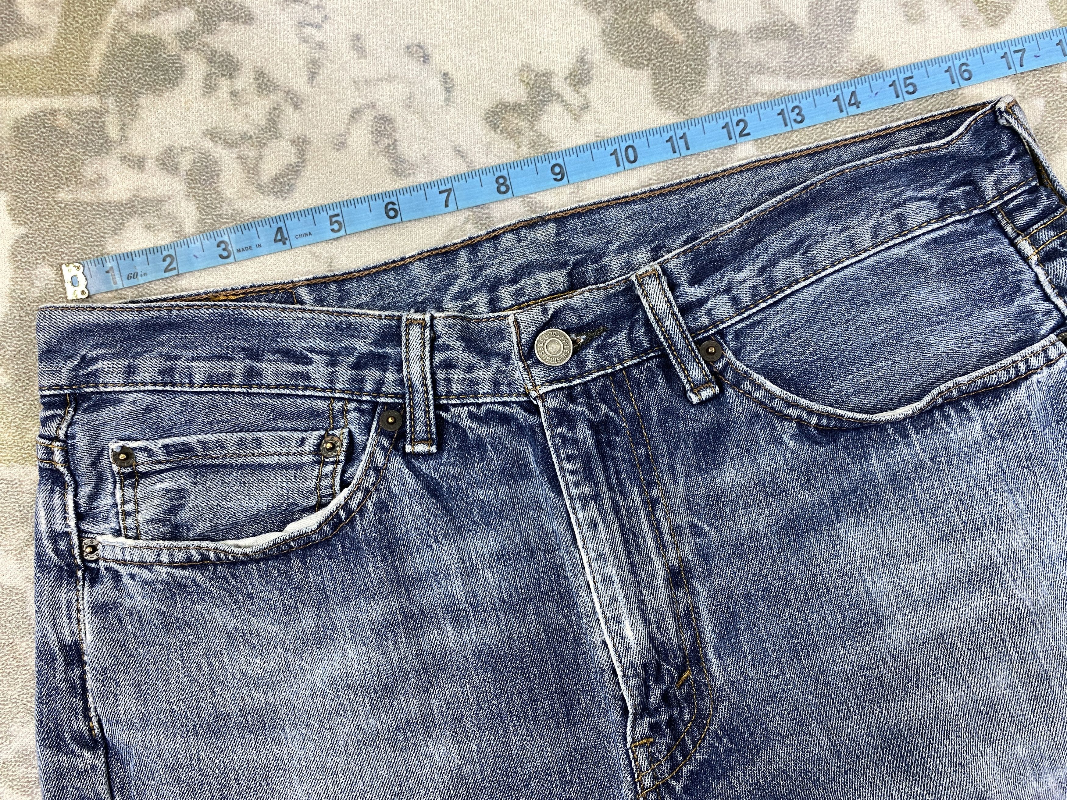 Levi's Distressed Blue Vintage Levi's Jeans 33x29.5 Denim -JN1477 Size US 33 - 5 Thumbnail