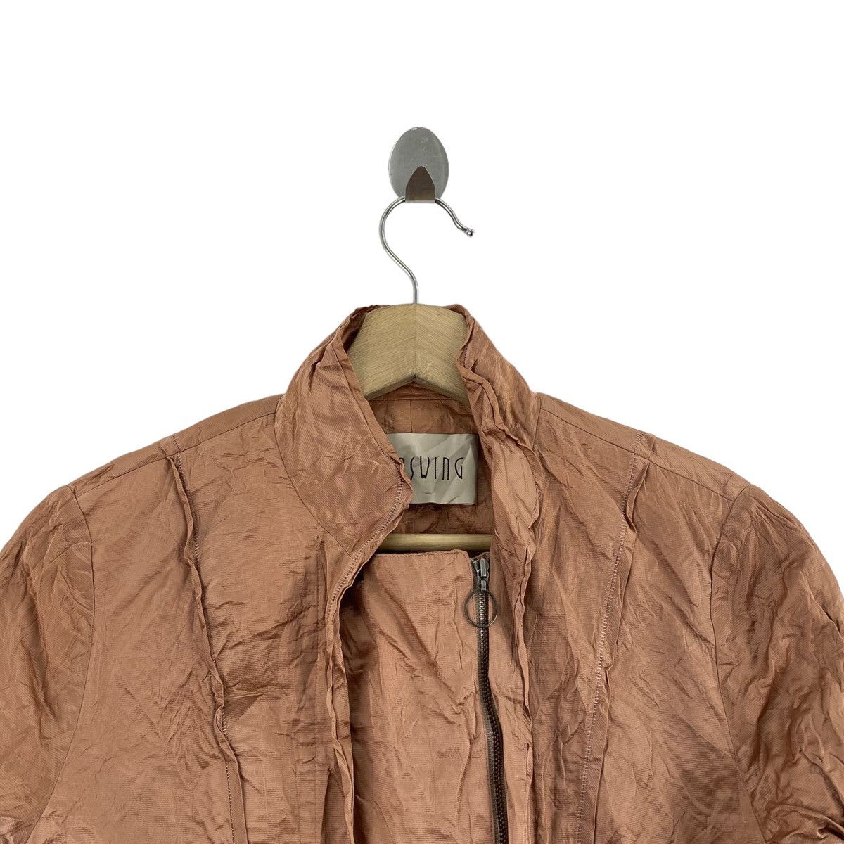 Japanese Brand × Vintage Vintage SWINSWING Japanese Brand Brown Coat Size S / US 4 / IT 40 - 2 Thumbnail