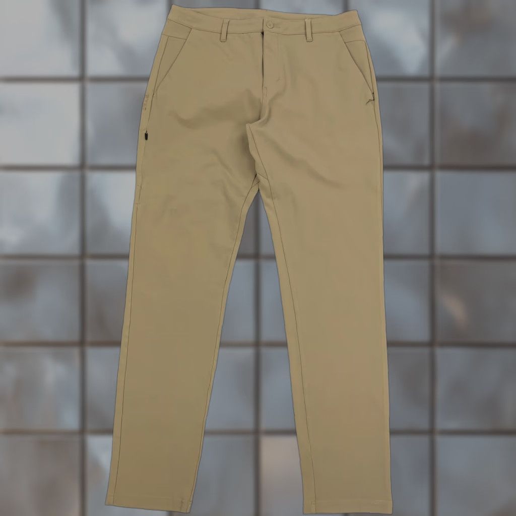 Vintage BYLT Everyday Pant 2.0 Slim Fit Chino 36 Tall Khaki Men Pant Size US 36 / EU 52 - 1 Thumbnail