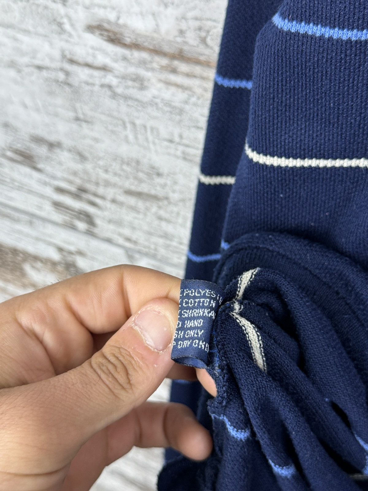 Lacoste × Vintage Mens Vintage Lacoste striped sweater luxury rare 90s jacket Size US L / EU 52-54 / 3 - 7 Thumbnail