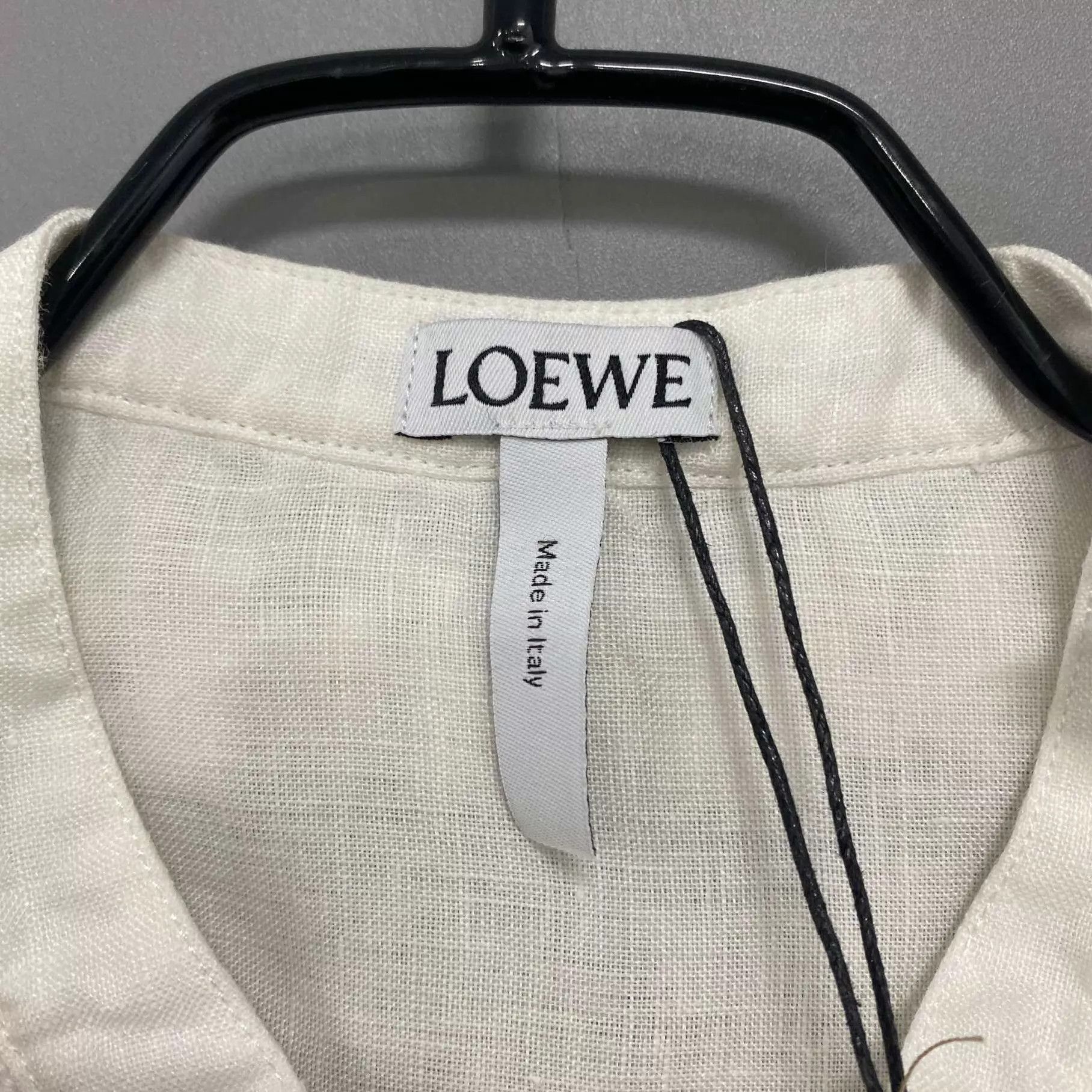 Loewe LOEWE women's White Wind Chime Tassel LS Shirt 36 Size XS / US 0-2 / IT 36-38 - 4 Thumbnail
