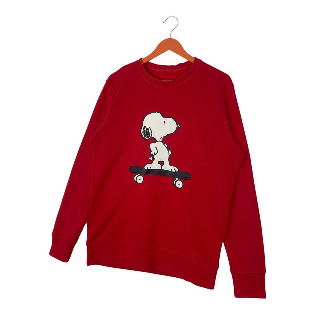 Peanuts Vintage Peanuts Snoopy X Gu Pullover Sweatshirt Size US M / EU 48-50 / 2 - 2 Thumbnail