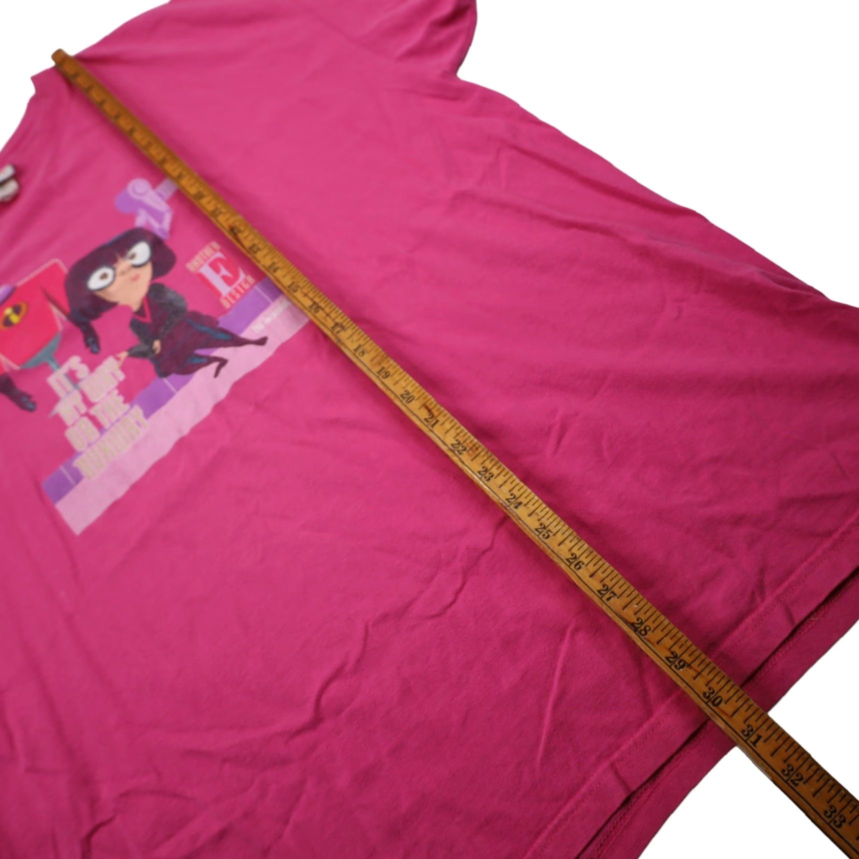Disney VINTAGE Disney The Incredibles Edna Mode Graphic T Shirt Pink XXL Mens Size US XXL / EU 58 / 5 - 7 Thumbnail