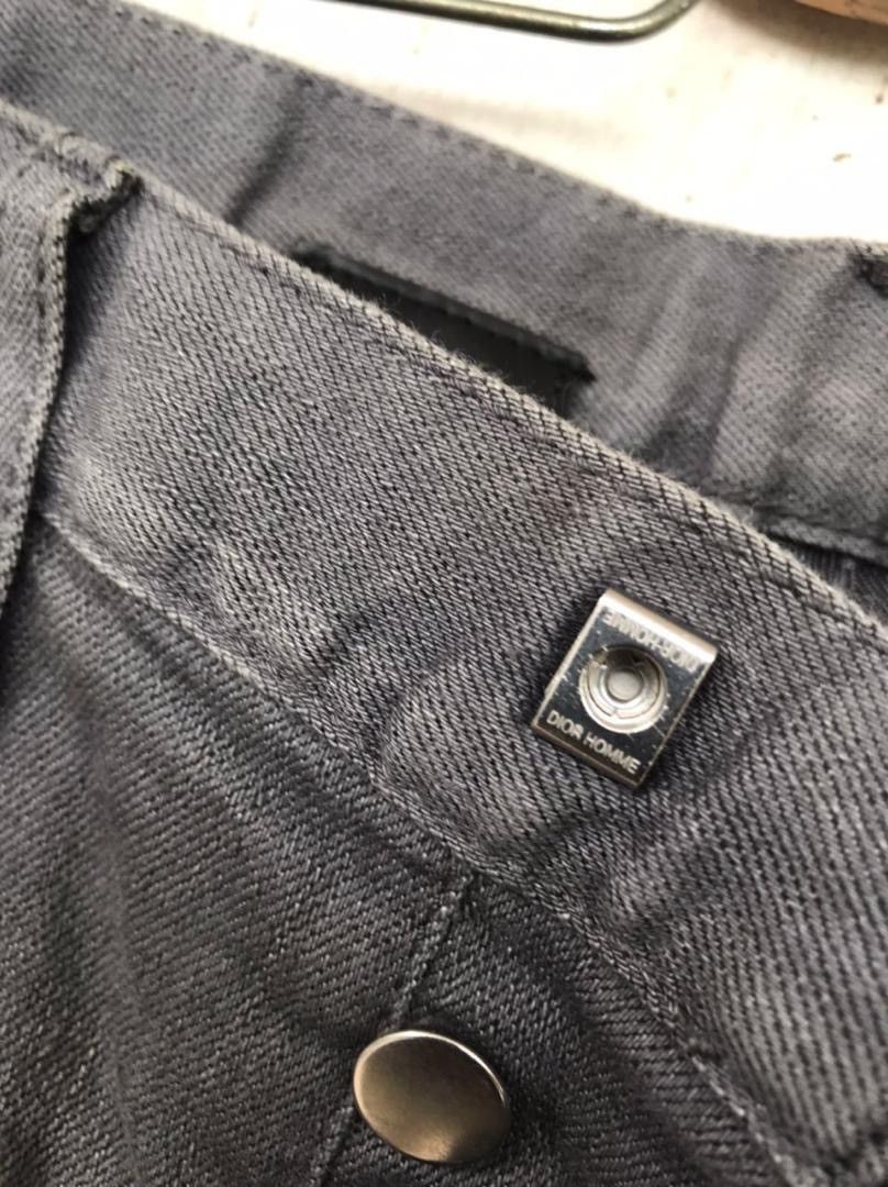 Dior AW10 Dior Homme Wax Paint Splatter Denim Size US 31 - 7 Thumbnail