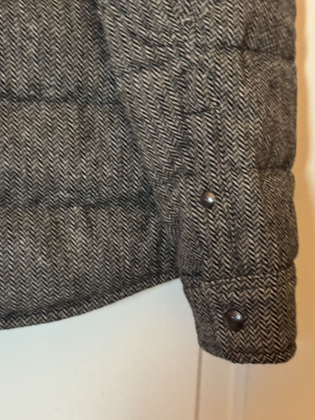 Polo Ralph Lauren Polo Ralph Lauren Tweed Herringbone Down Quilted Jacket XL Size US L / EU 52-54 / 3 - 11 Thumbnail