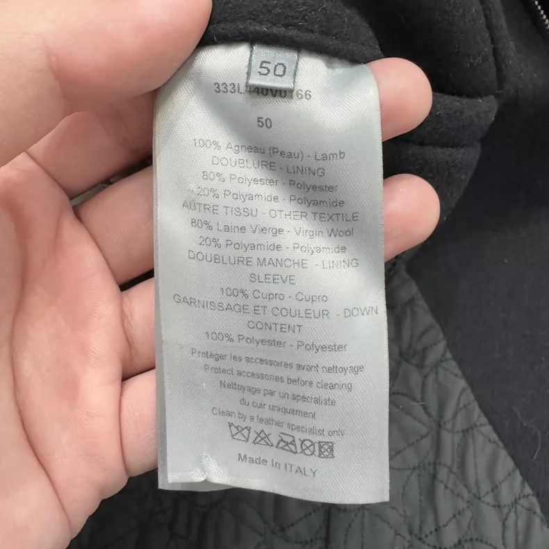 Dior Dior Sheepskin stitching jacket 2505-Nextarrow Size US M / EU 48-50 / 2 - 3 Thumbnail