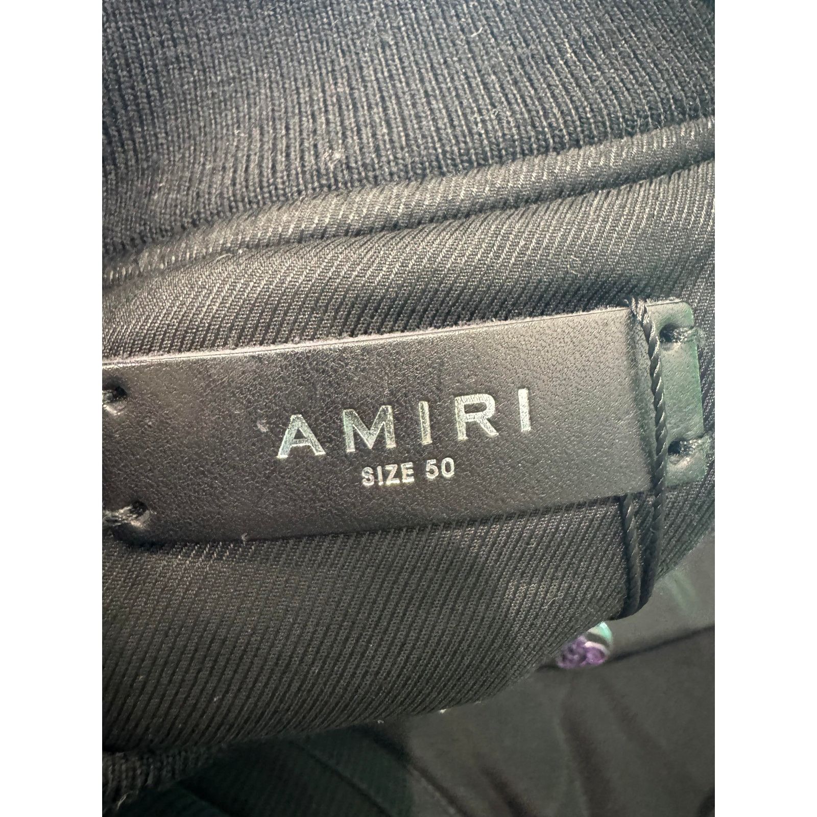 Amiri Amiri "Hardcore" Black Jacket Size US L / EU 52-54 / 3 - 4 Thumbnail