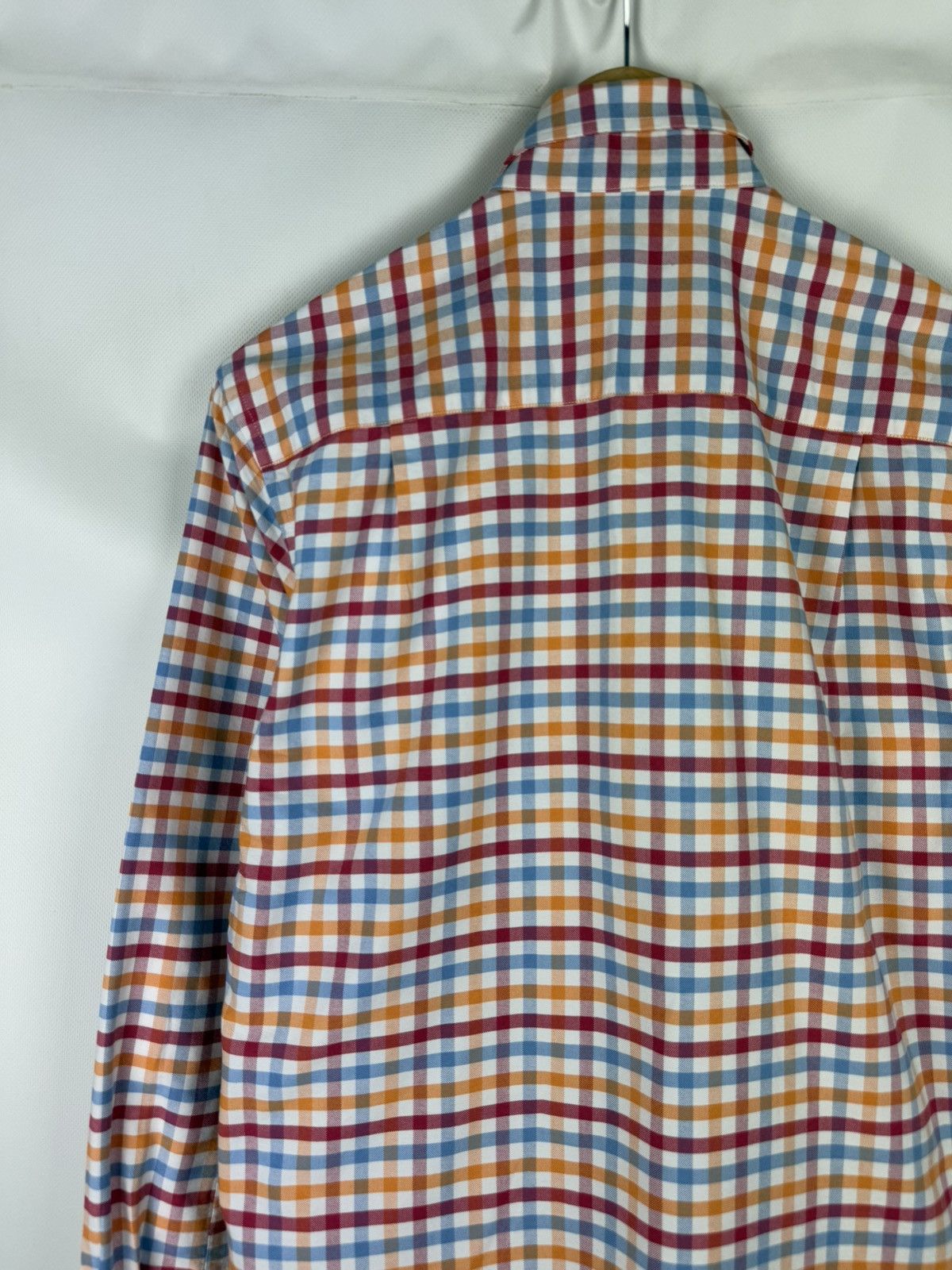 Paul & Shark Paul & Shark Men’s Long Sleeve Checked Plaid Button Up Shirt Size US L / EU 52-54 / 3 - 15 Thumbnail