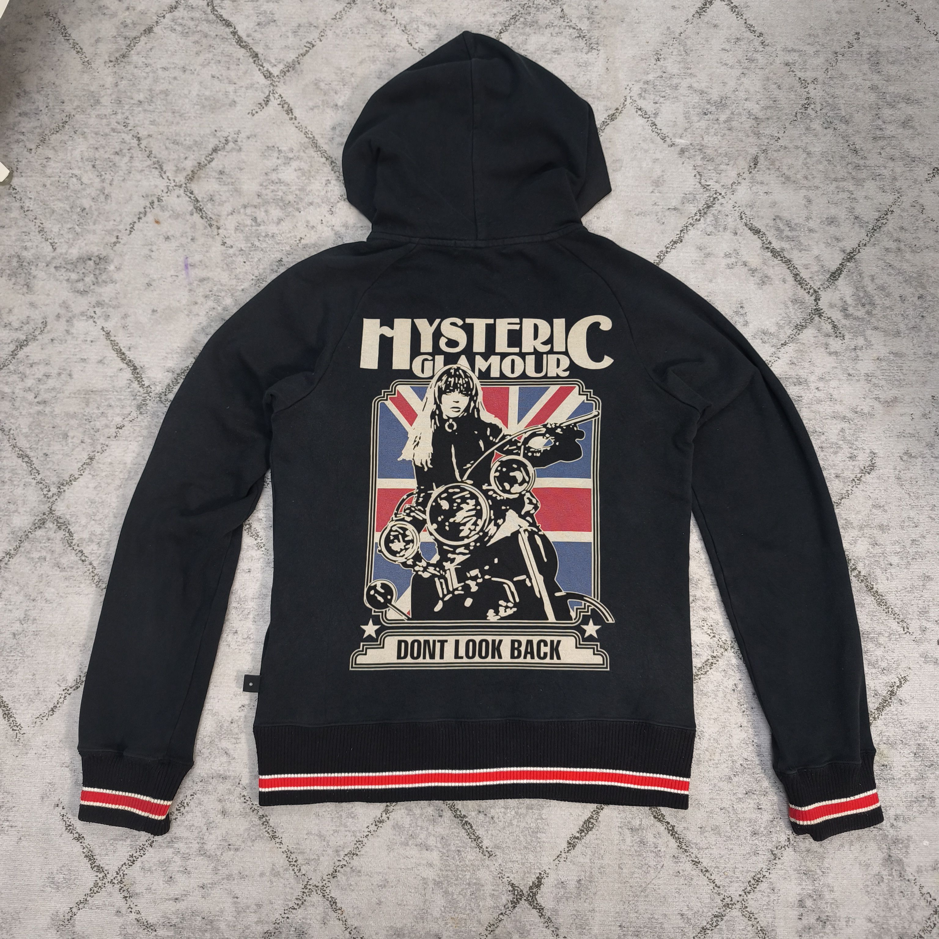 Hysteric Glamour Hysteric Glamour Dont Look Back Hoodies Size US S / EU 44-46 / 1 - 1 Thumbnail