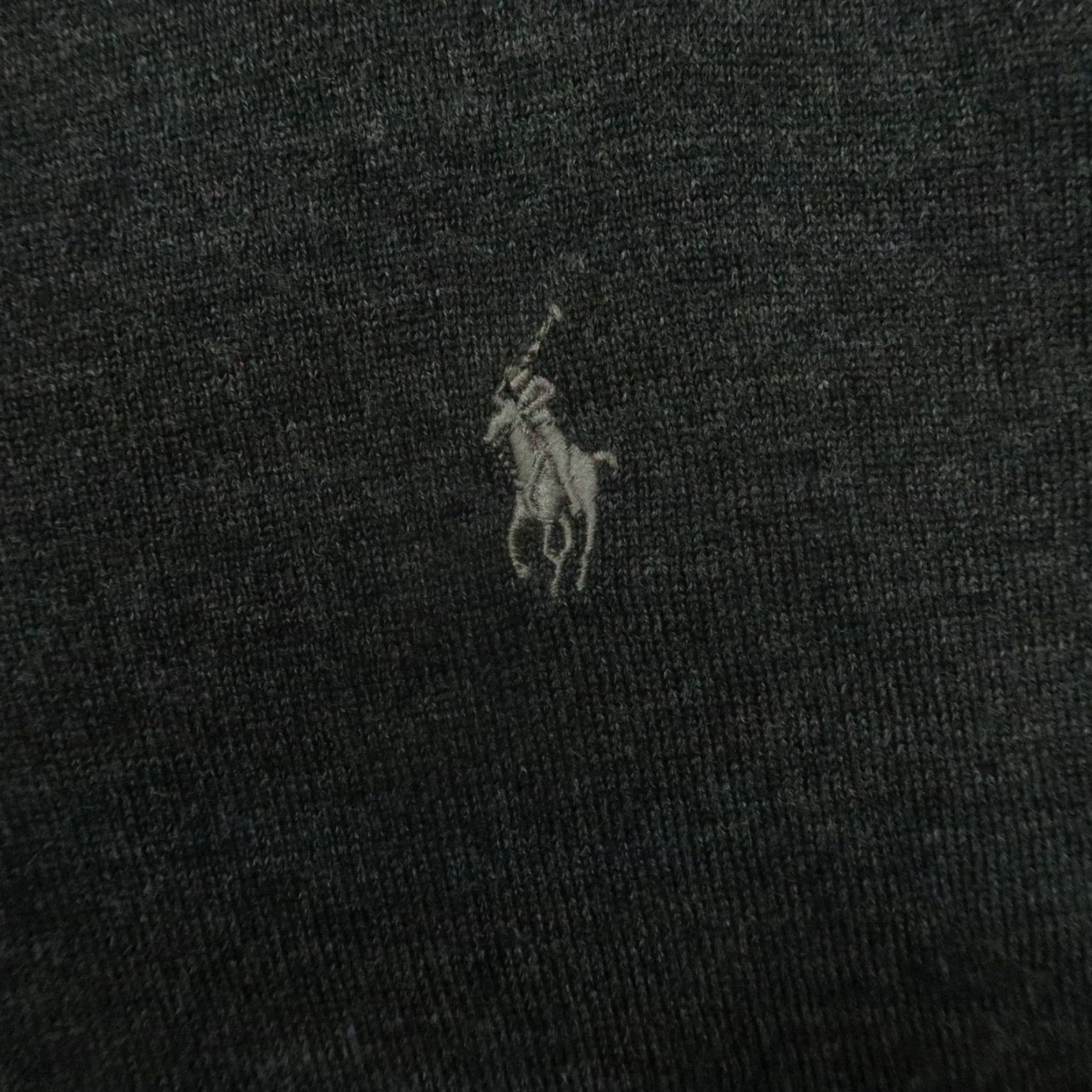 Polo Ralph Lauren Polo Ralph Lauren Sweater Mens XL Gray Washable Merino V Neck Pullover Jumper Size US XL / EU 56 / 4 - 4 Thumbnail