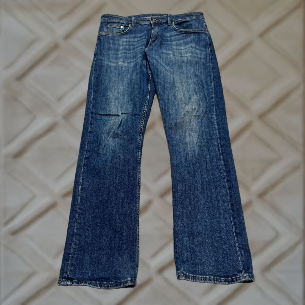 Rodd & Gunn Rodd & Gunn Jeans Mens 32 Blue Cotton Denim Straight Leg Relaxed Fit Regular 5-Pocket City Grunge Vintage No Size US 32 / EU 48 - 1 Thumbnail
