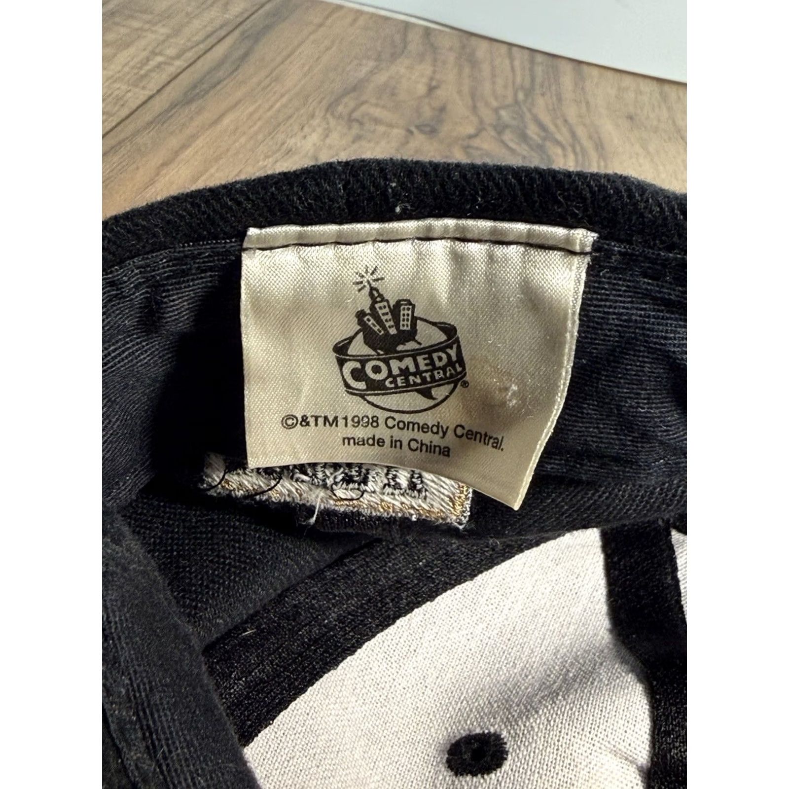 Vintage VINTAGE Comedy Central Cartman South Park Hat Cap Black One Size Men Adjustable Baseball Cap Size US M / EU 48-50 / 2 - 5 Thumbnail