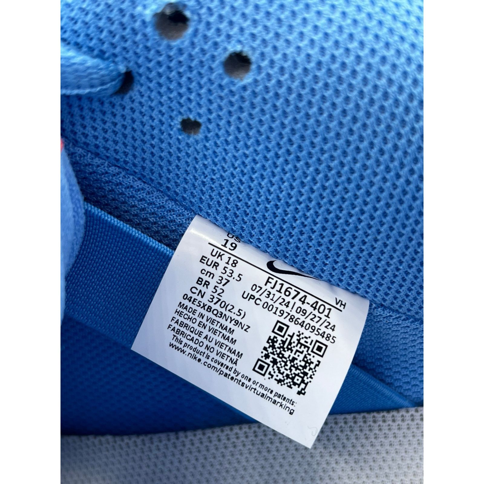 Nike Nike Dunk Low Pro SB “University Blue Gum” size 19 men’s Size US 15 / EU 48 - 6 Thumbnail
