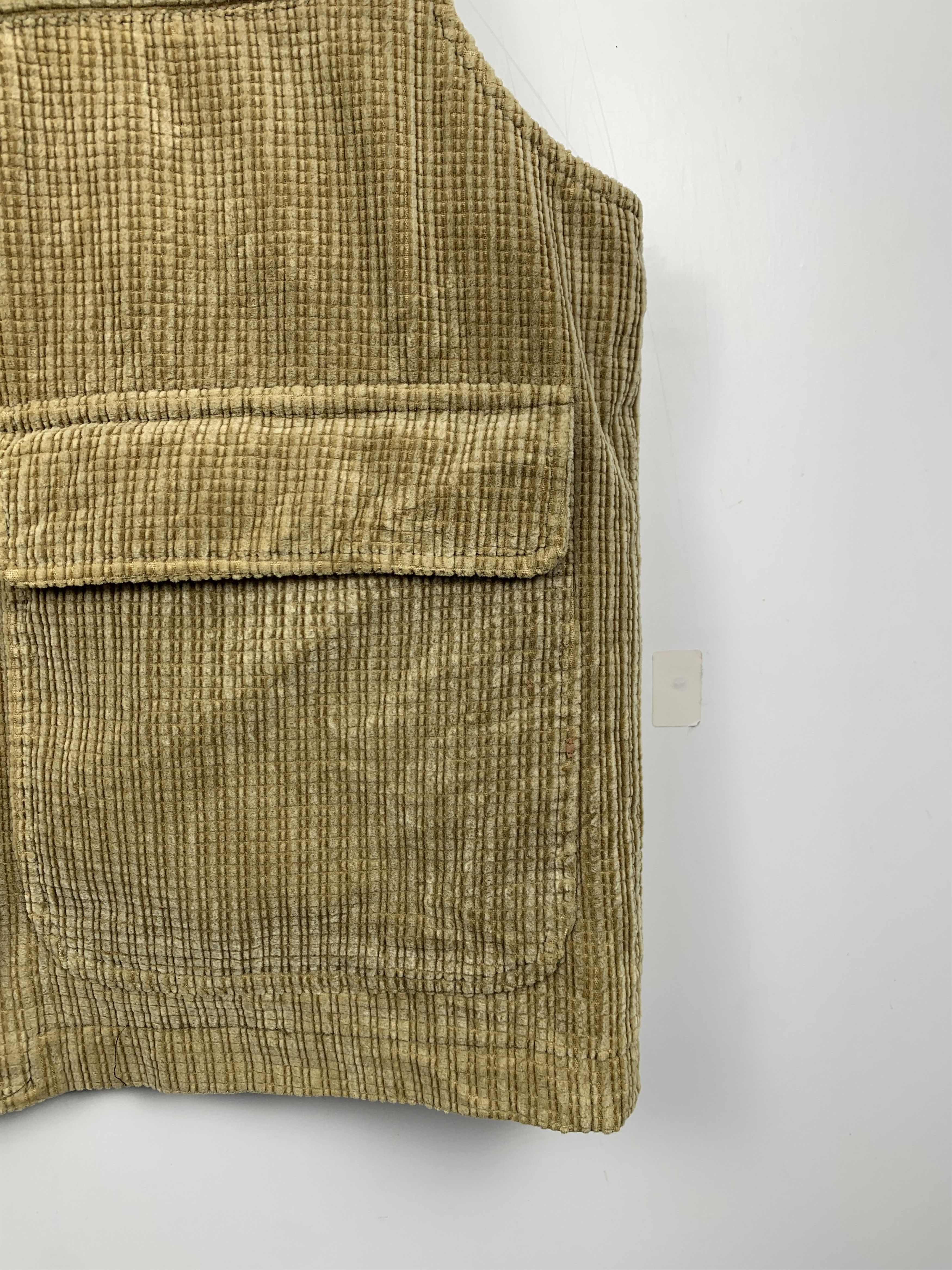 Vintage Lyle & Scott Velvet Multipocket Cargo Vest J1158