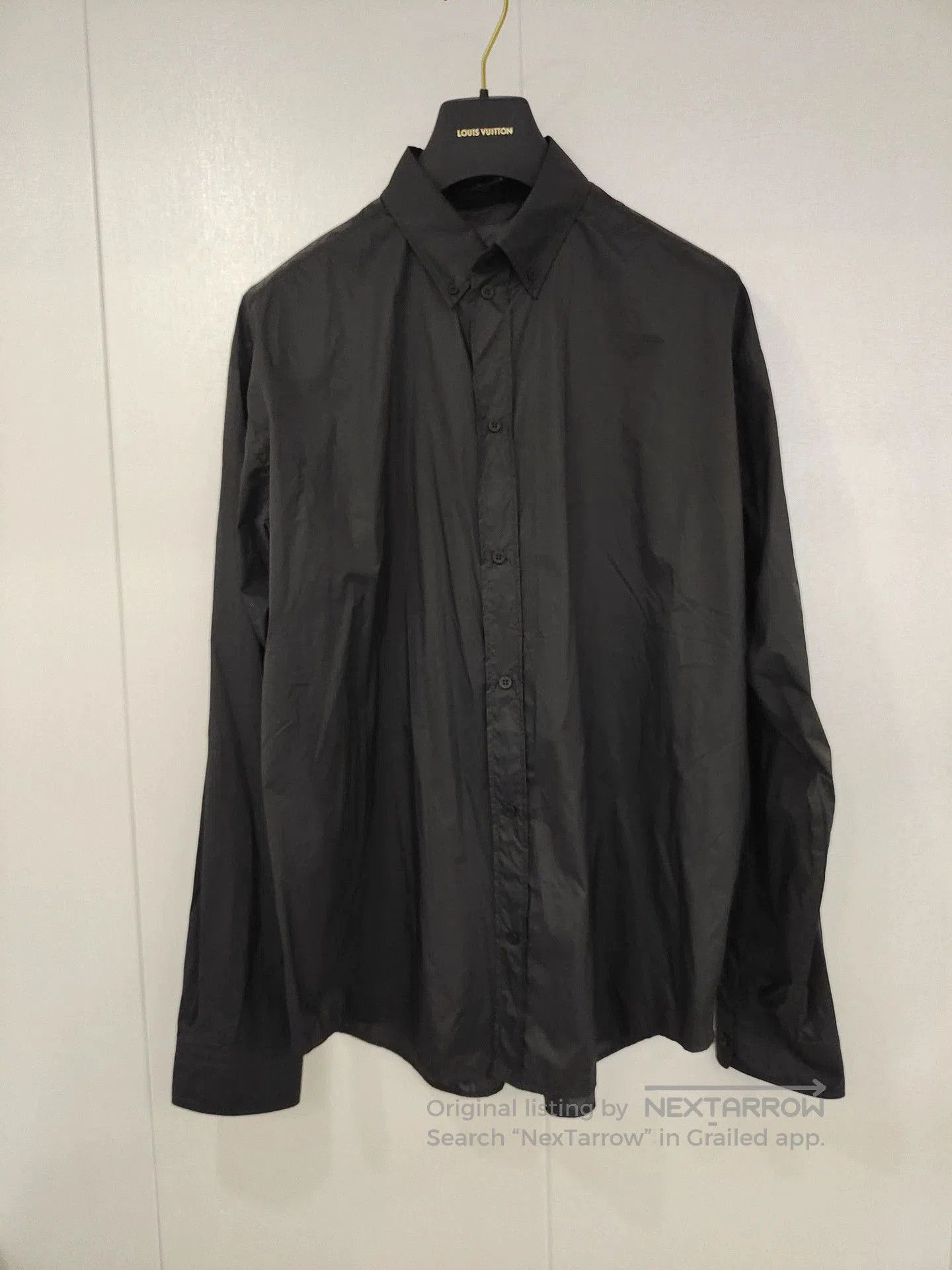 Louis Vuitton Louis Vuitton Black Long Sleeve Shirt. Size US XL / EU 56 / 4 - 1 Thumbnail