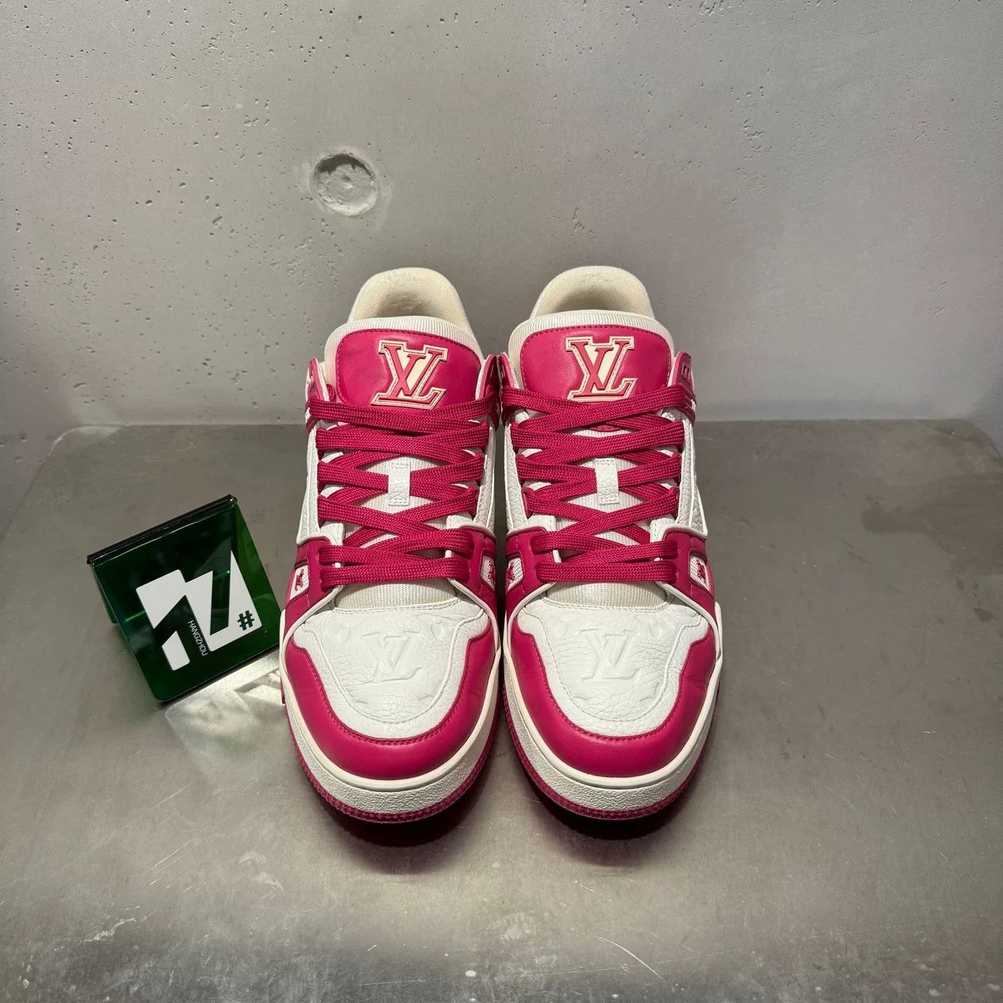 Louis Vuitton Louis Vuitton Training Red Lowtop Sneakers 42 Men Size US 9 / EU 42 - 1 Thumbnail