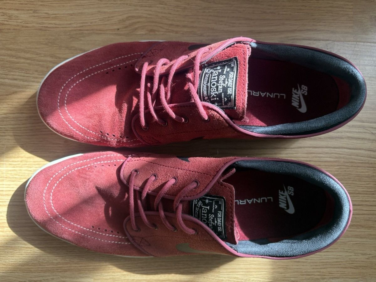 Nike Nike SB Lunar Stefan Janoski Team Red Size US 10.5 / EU 43-44 - 4 Thumbnail
