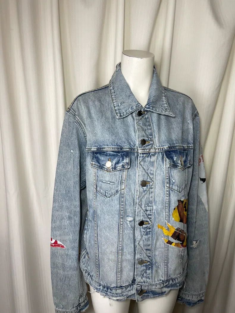 Amiri Amiri Denim jacket Size US XL / EU 56 / 4 - 3 Thumbnail