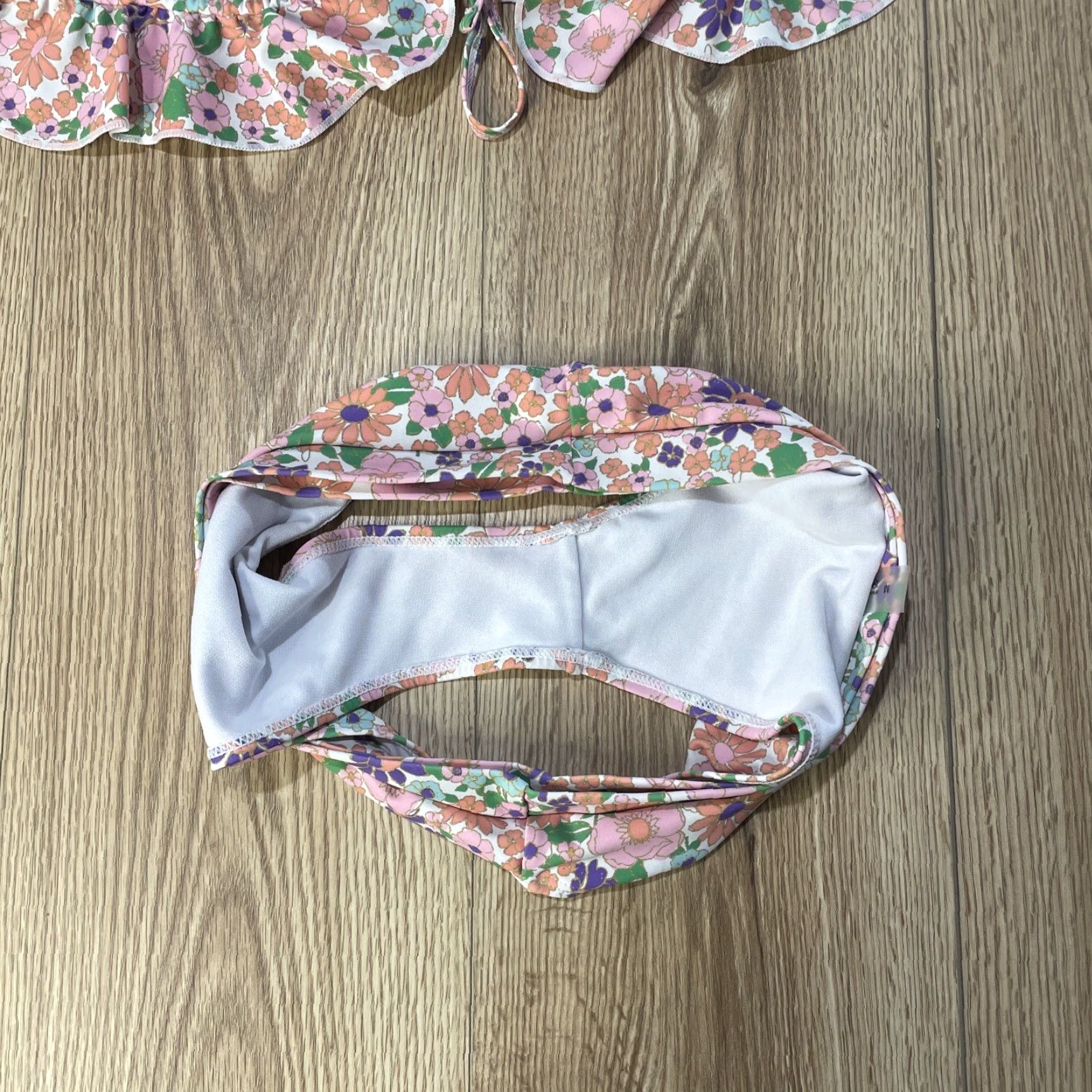Shein SHEIN WOMEN'S MULTI COLORED FLORAL BIKINI SIZE Medium Size ONE SIZE - 4 Thumbnail