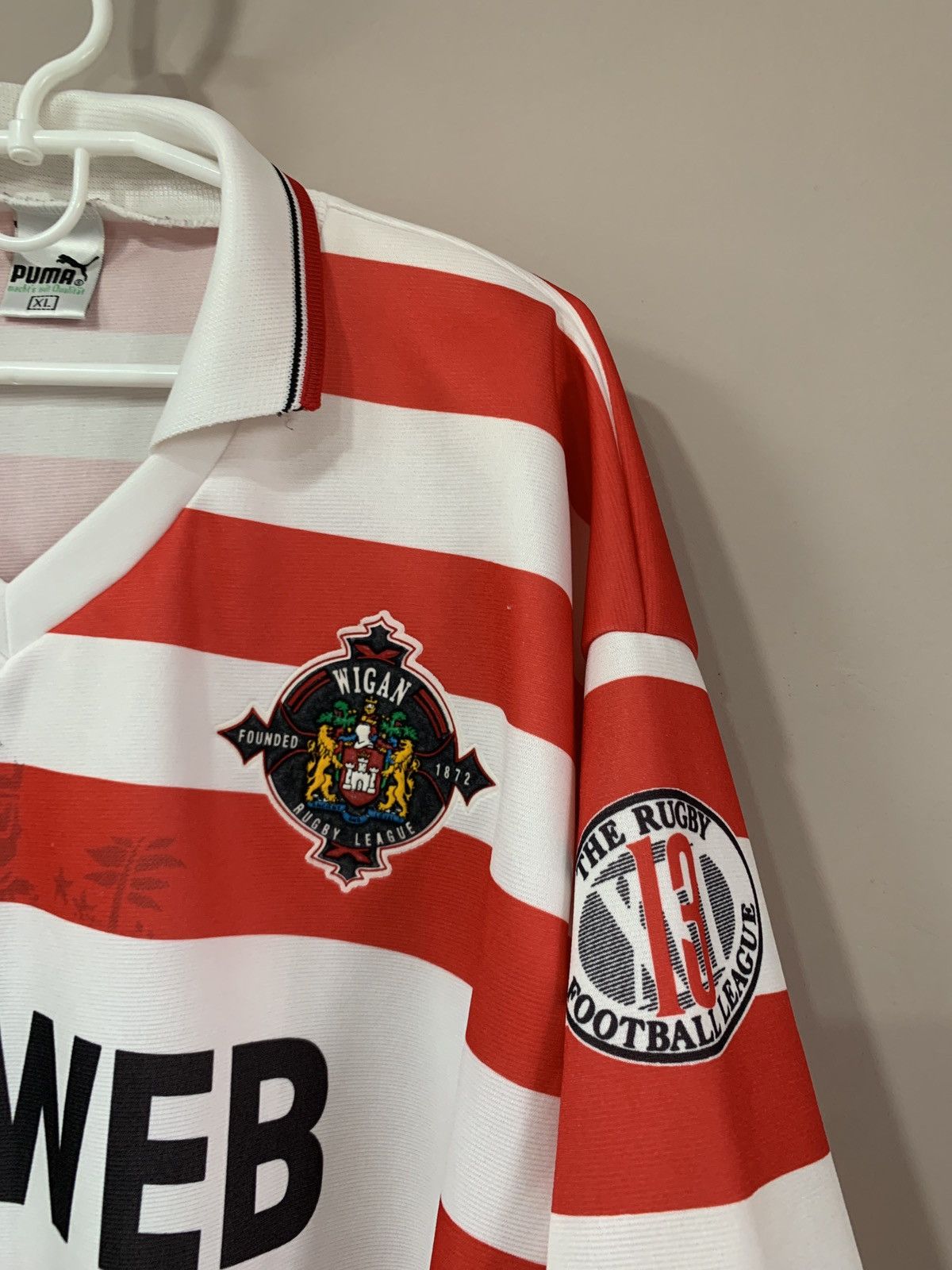 Puma × Vintage England 1995 Home Rugby League Shirt Puma Vintage Jersey XL Size US XL / EU 56 / 4 - 3 Thumbnail