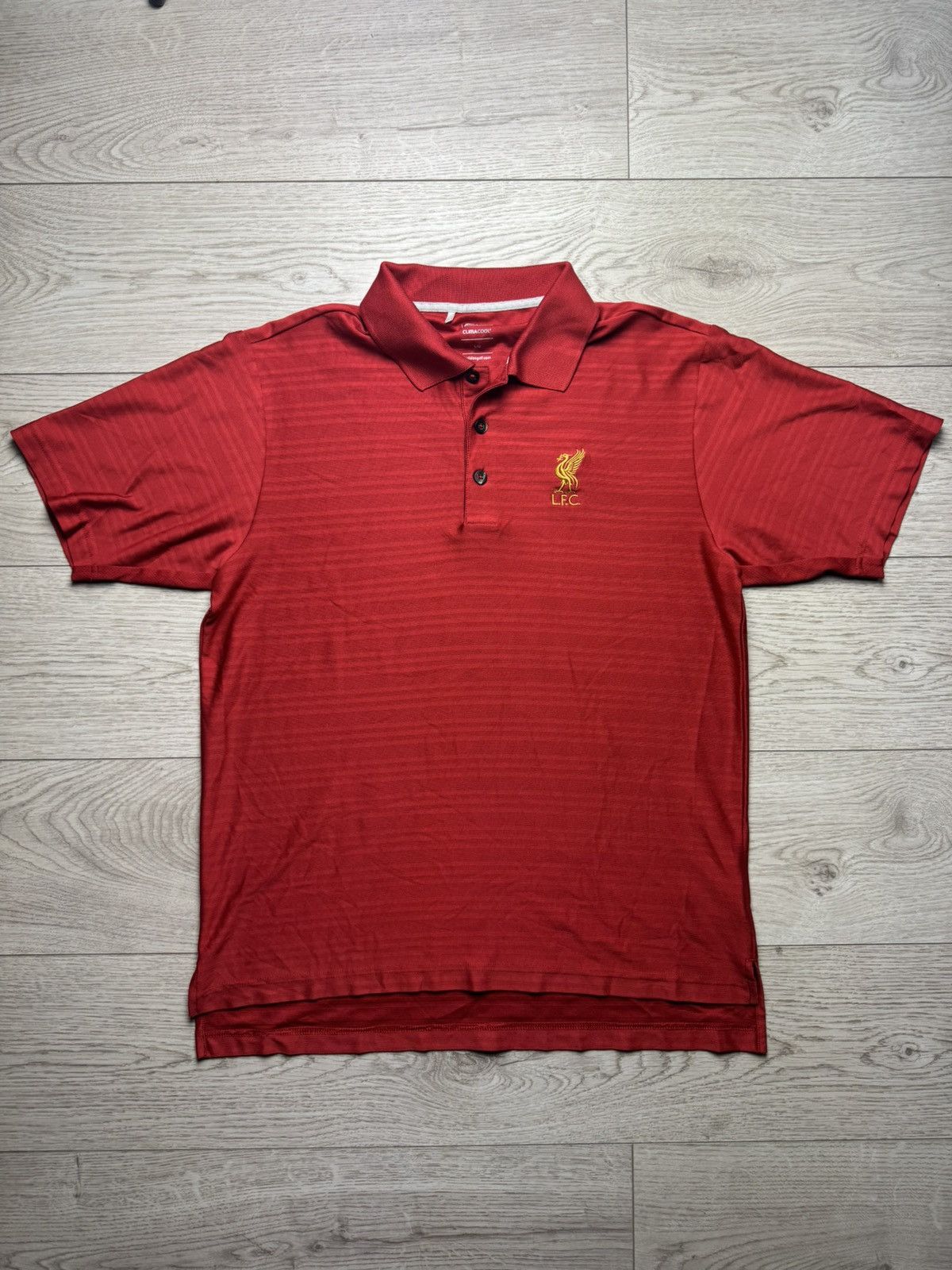 Adidas Adidas Liverpool FC Climacool Polo Vintage 2006–2012 Size US L / EU 52-54 / 3 - 3 Thumbnail