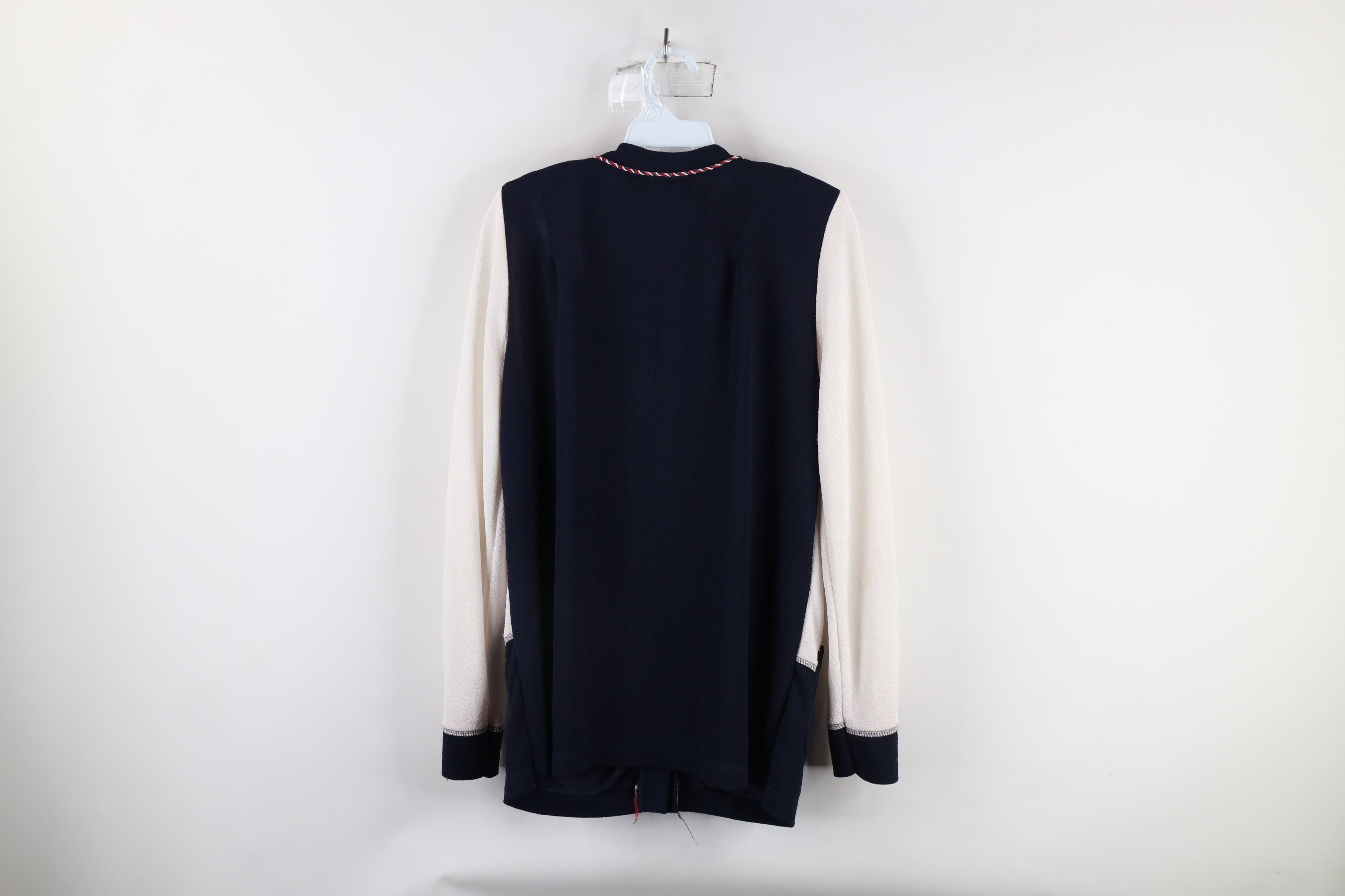 Vintage Vintage 90s Streetwear Sailing Knit Cardigan Sweater USA Size M / US 6-8 / IT 42-44 - 12 Thumbnail