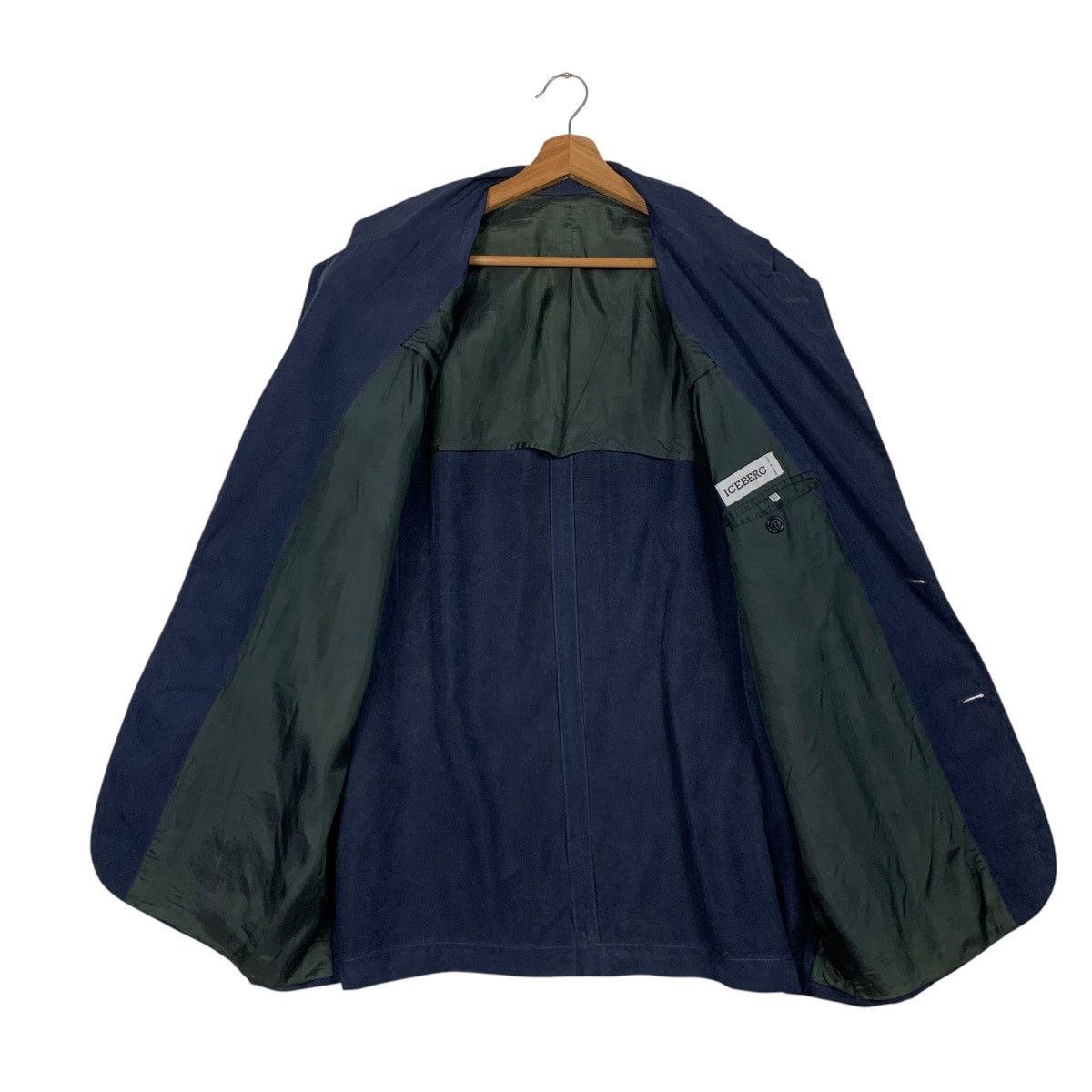 Iceberg ICEBERG X DISNEY Marine Mouse Logo Casual Jacket #2360-C106 Size US L / EU 52-54 / 3 - 11 Thumbnail